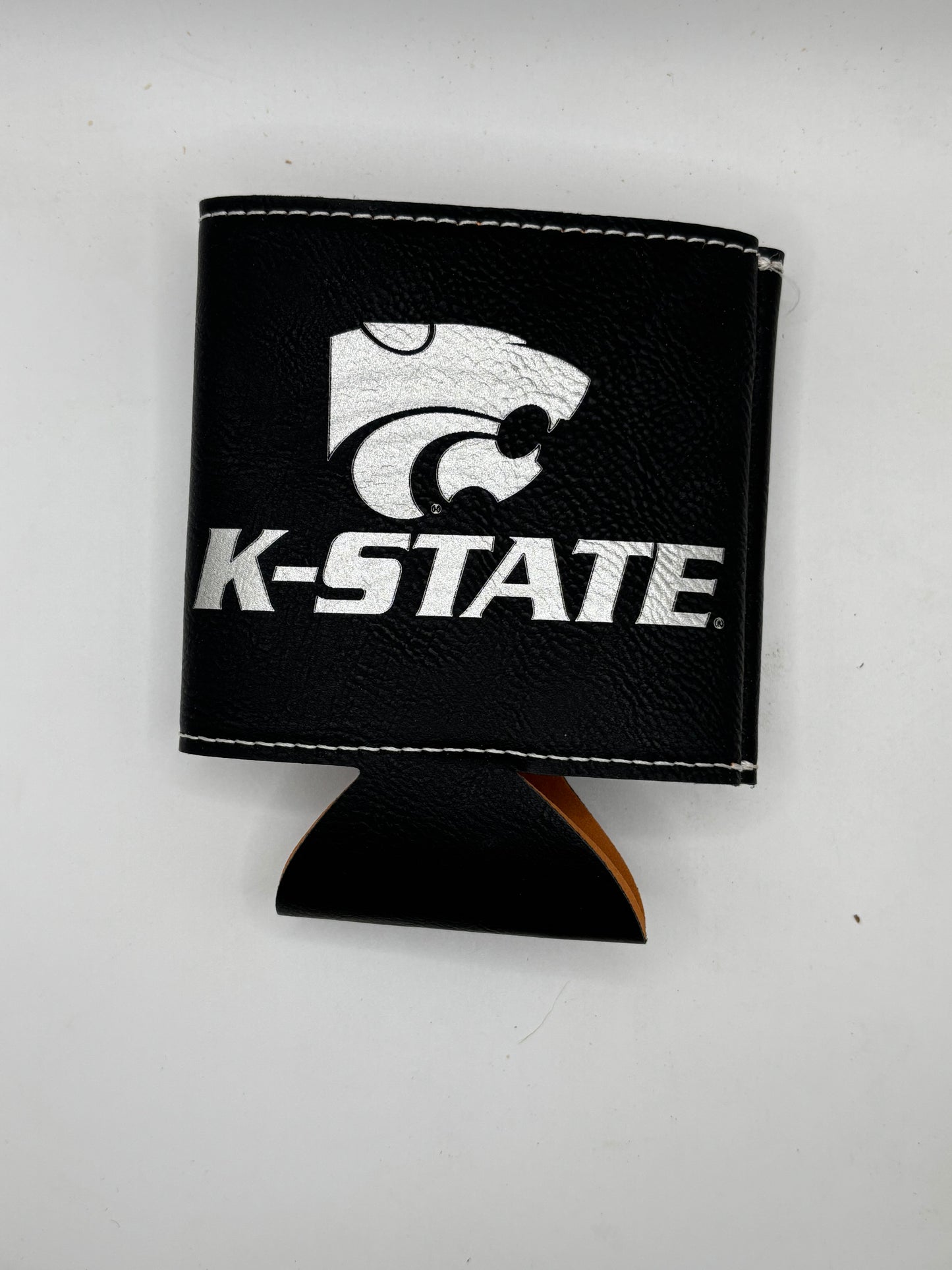 K-State with Power Cat Laser Engraved Coozy - Official Affinity Licensed Product - K-State