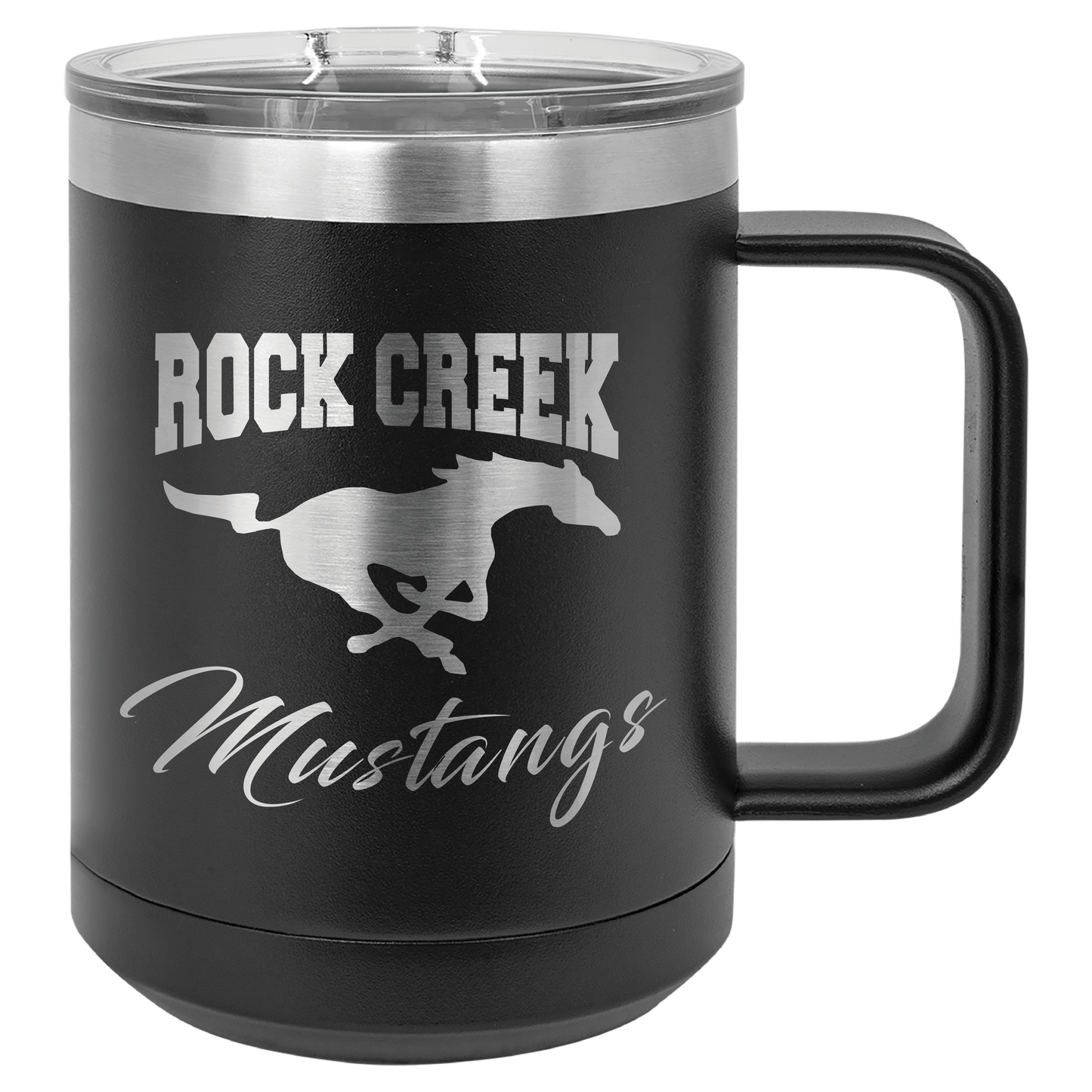 Rock Creek Mustangs Tumbler - Click for all color/size options