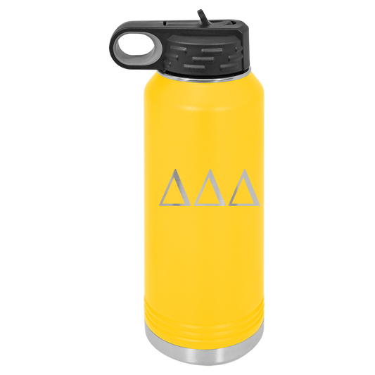 Delta Delta Delta 32oz Water Bottle