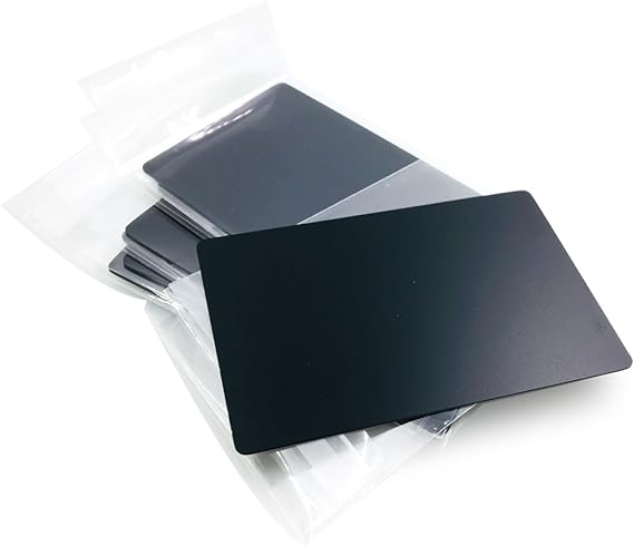 Custom Thick Metal Business Card Pack of 10