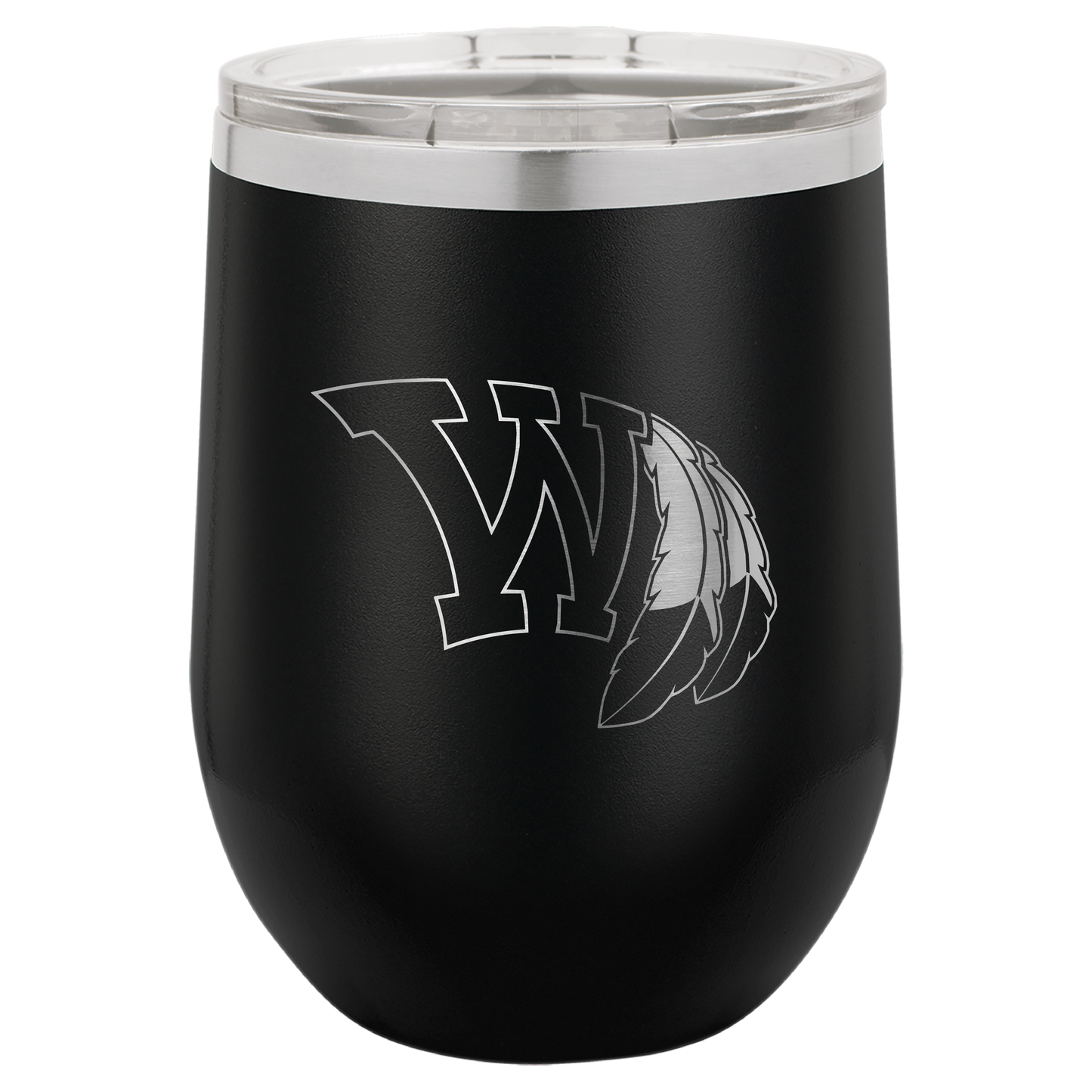 Wamego with Feathers Tumbler - Click for all color/size options