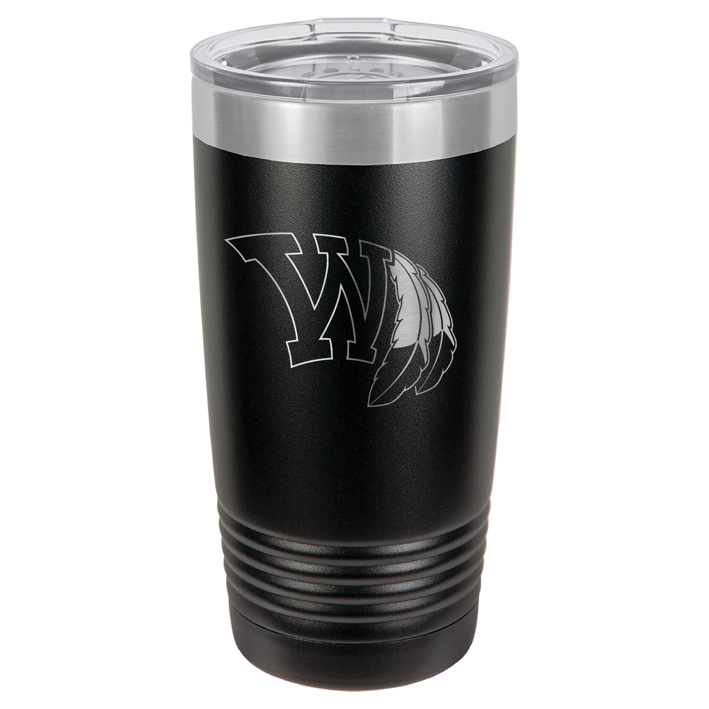Wamego with Feathers Tumbler - Click for all color/size options