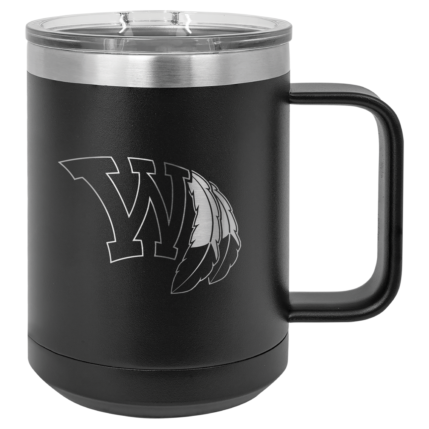 Wamego with Feathers Tumbler - Click for all color/size options
