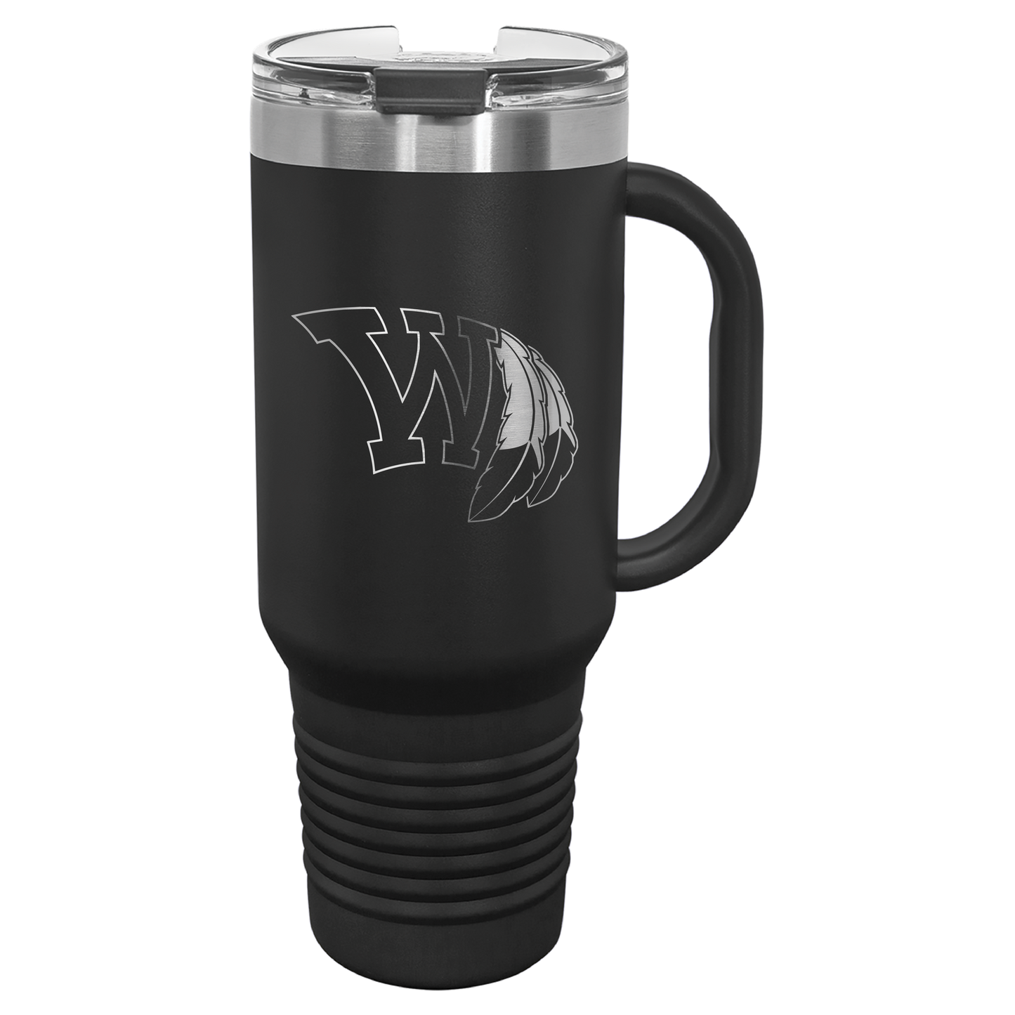 Wamego with Feathers Tumbler - Click for all color/size options