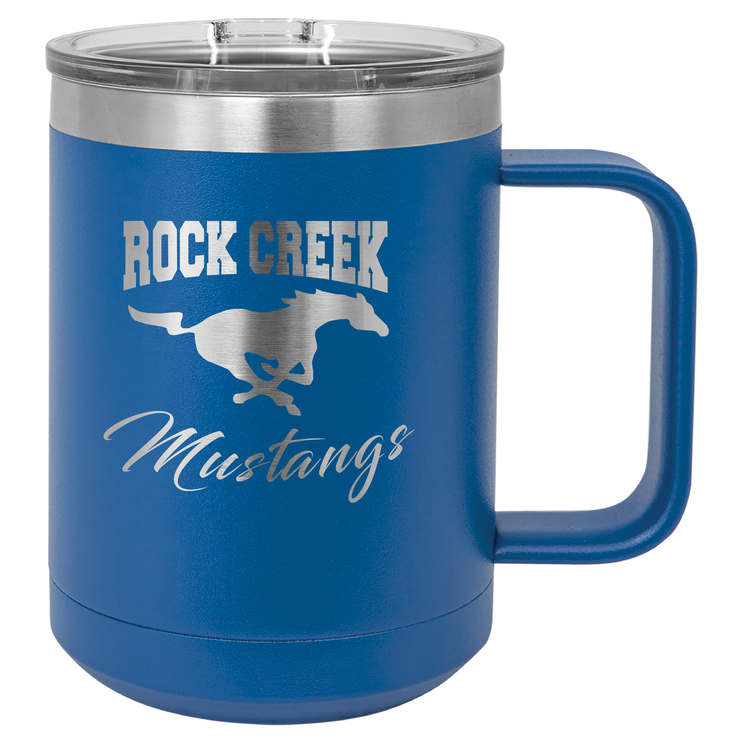Rock Creek Mustangs Tumbler - Click for all color/size options