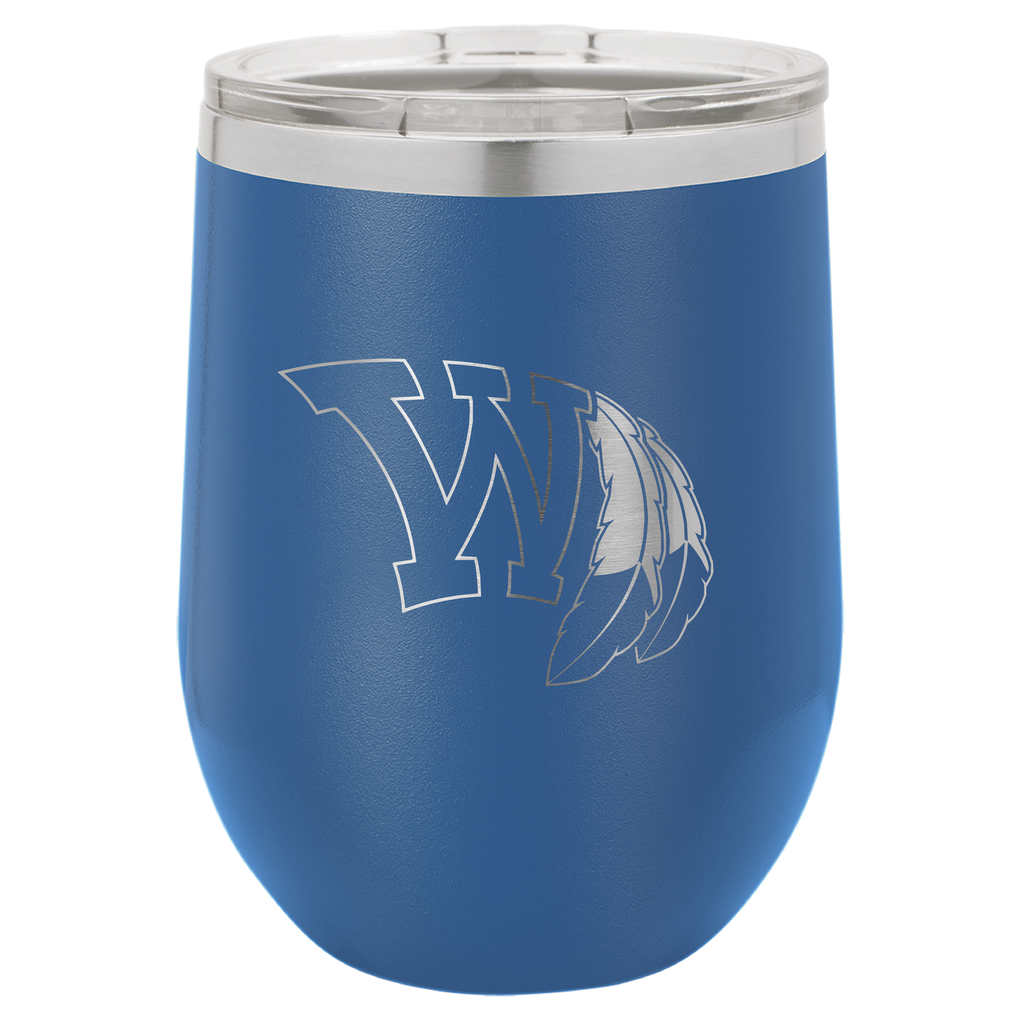 Wamego with Feathers Tumbler - Click for all color/size options