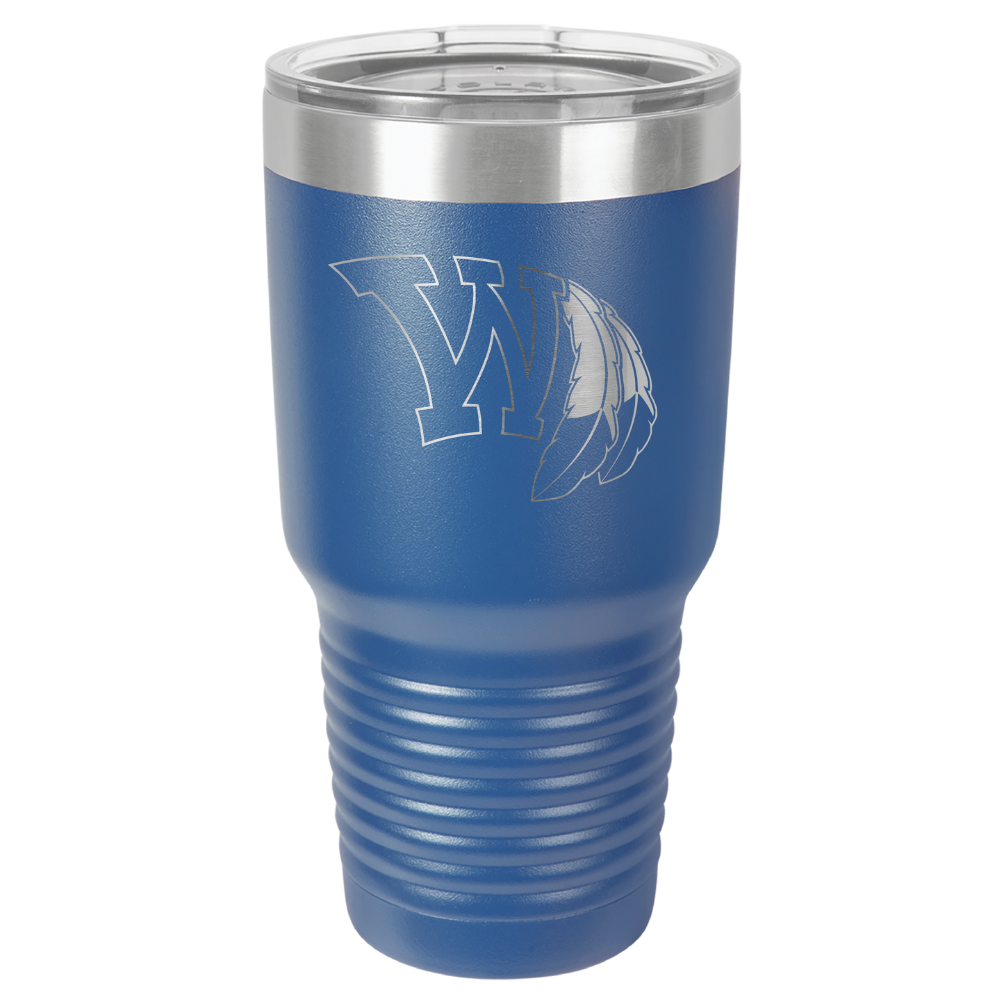 Wamego with Feathers Tumbler - Click for all color/size options