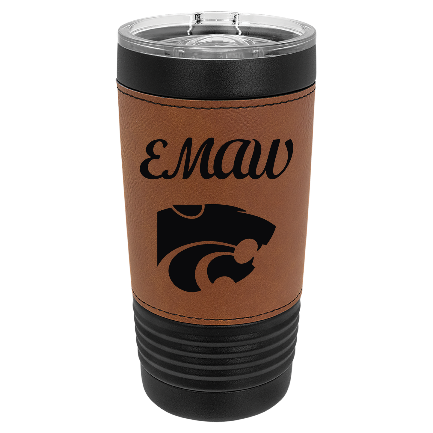EMAW with Power Cat insulated Drinkware - Official Affinity Licensed Product - K-State