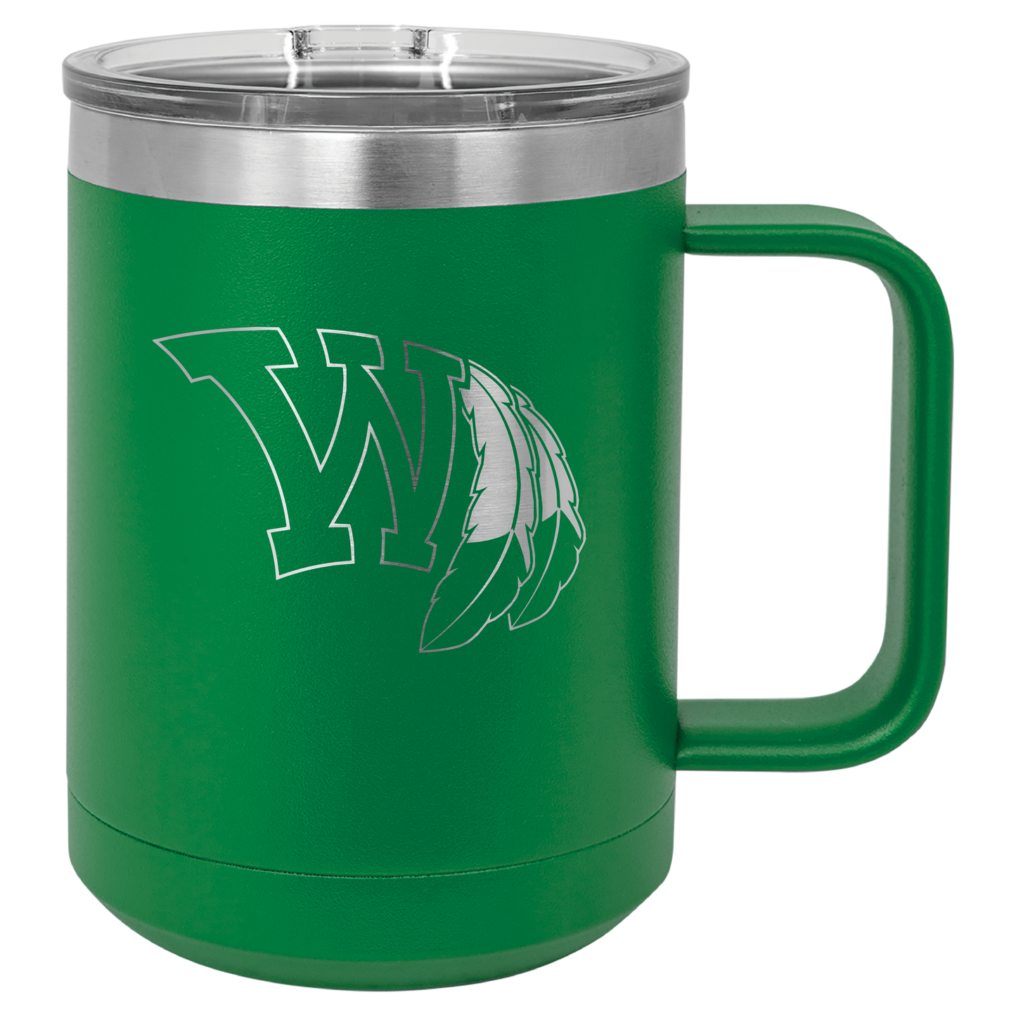 Wamego with Feathers Tumbler - Click for all color/size options