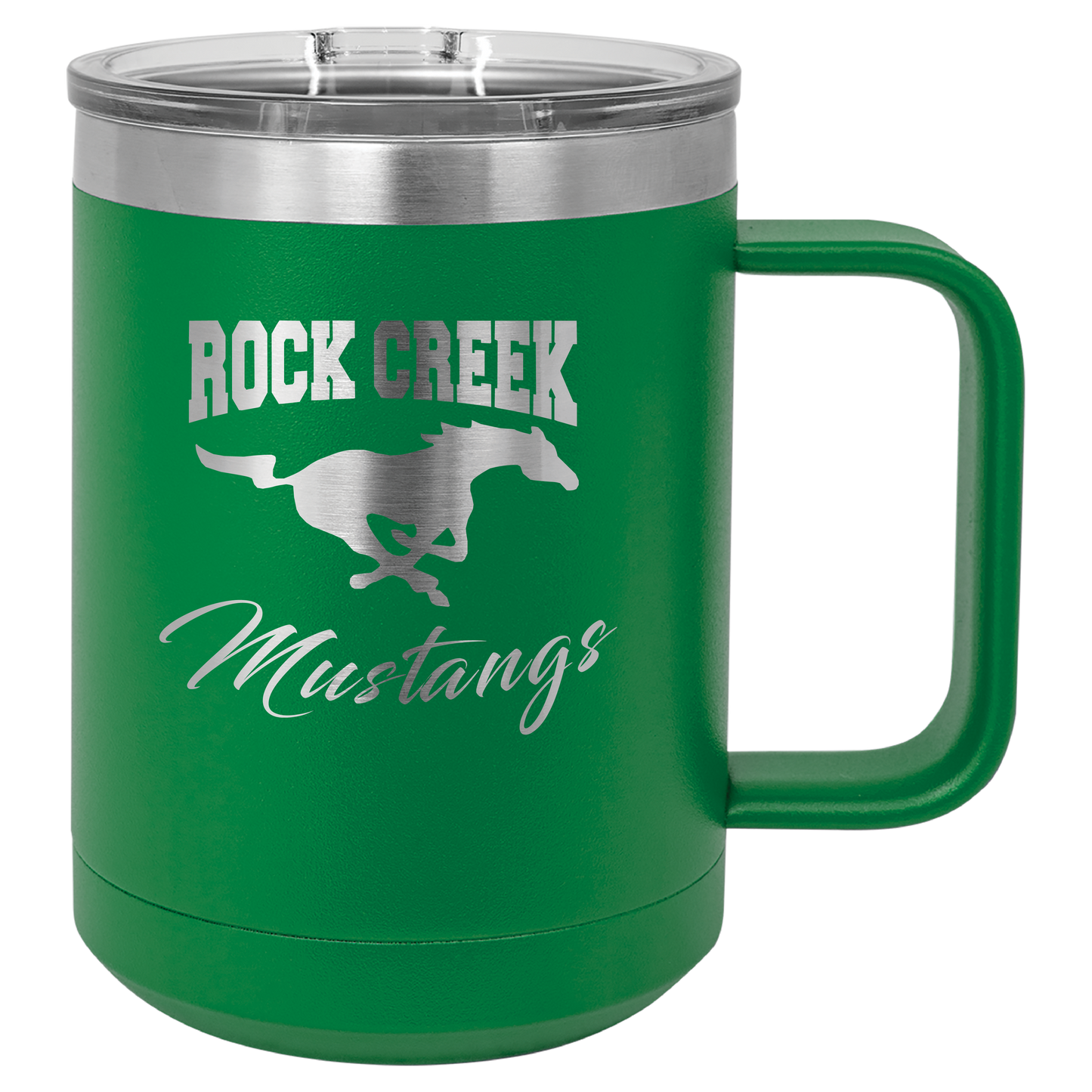Rock Creek Mustangs Tumbler - Click for all color/size options