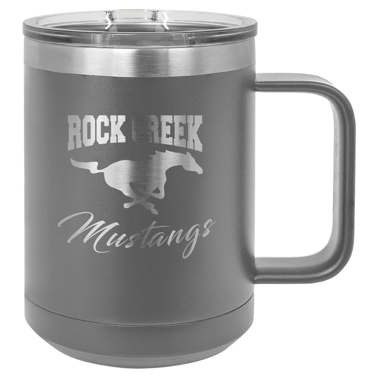 Rock Creek Mustangs Tumbler - Click for all color/size options