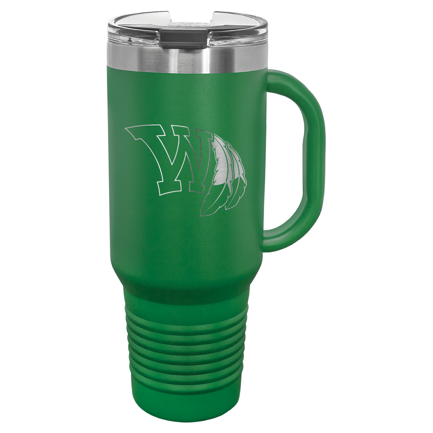 Wamego with Feathers Tumbler - Click for all color/size options
