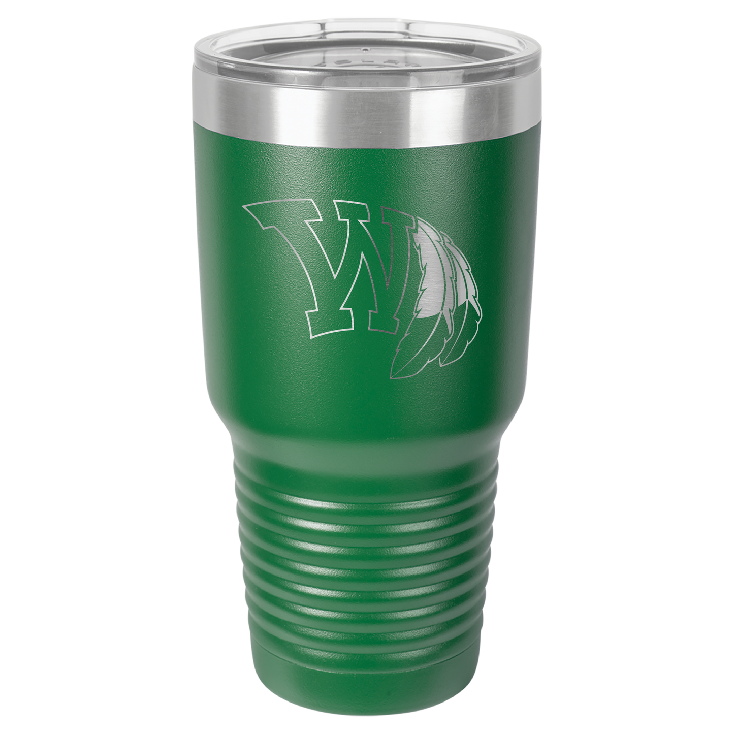 Wamego with Feathers Tumbler - Click for all color/size options