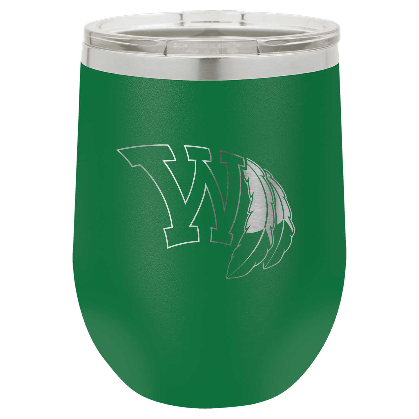 Wamego with Feathers Tumbler - Click for all color/size options
