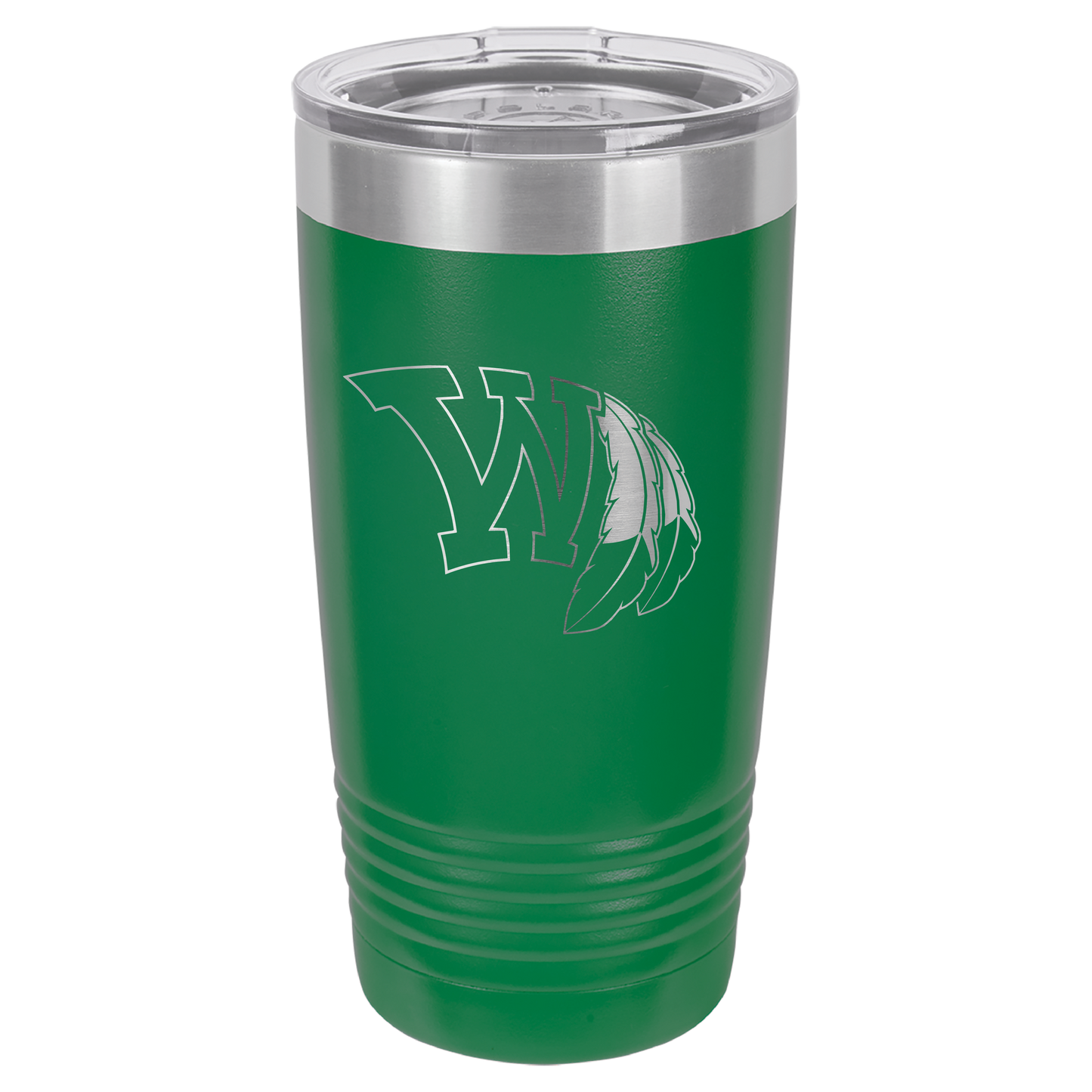 Wamego with Feathers Tumbler - Click for all color/size options