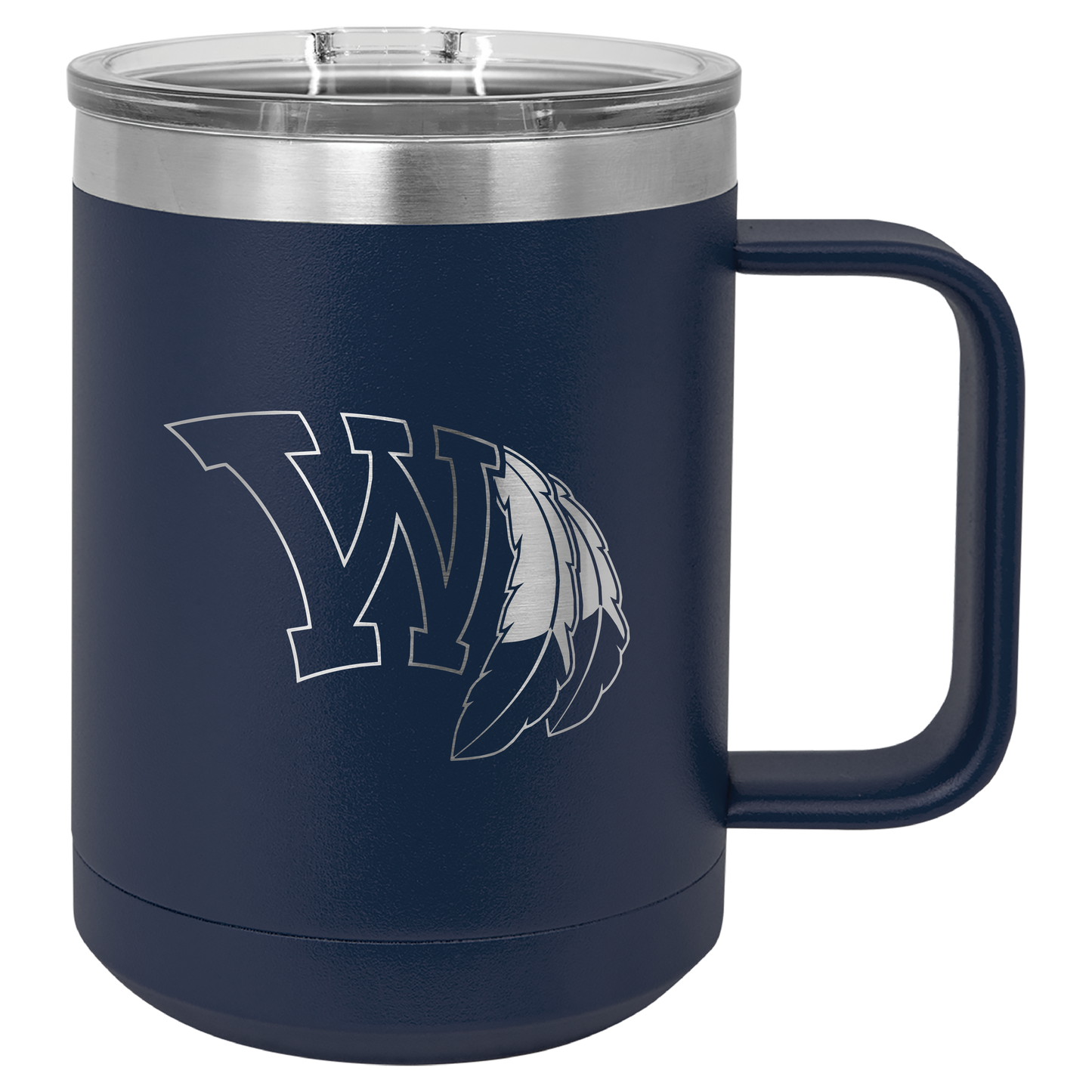 Wamego with Feathers Tumbler - Click for all color/size options
