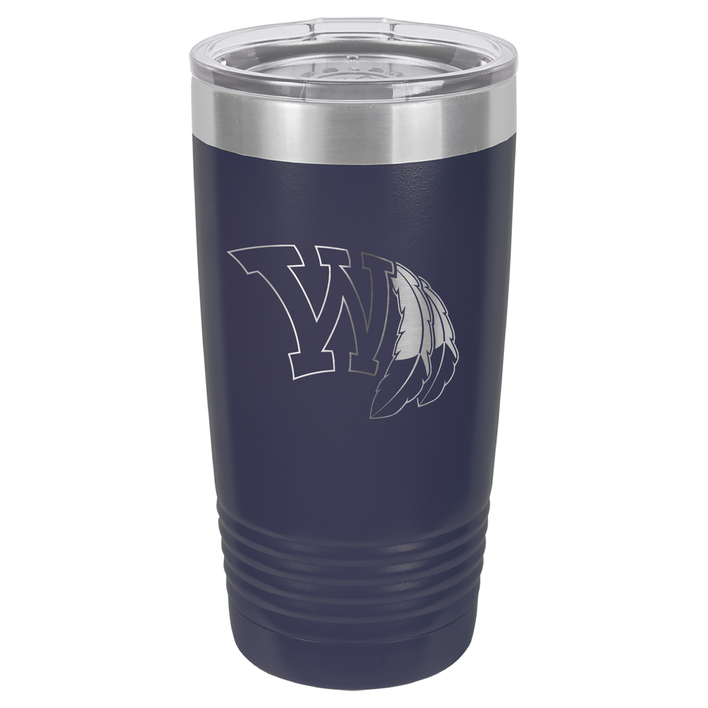 Wamego with Feathers Tumbler - Click for all color/size options