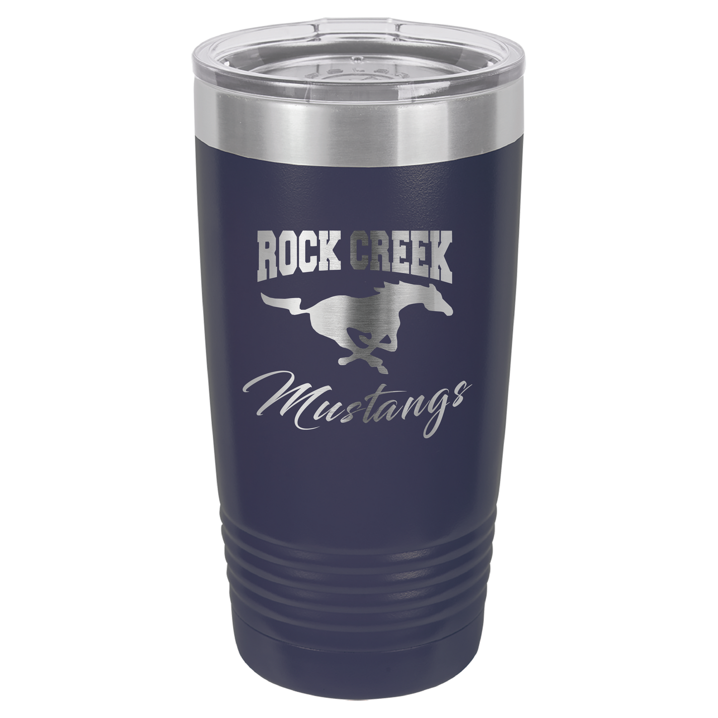 Rock Creek Mustangs Tumbler - Click for all color/size options
