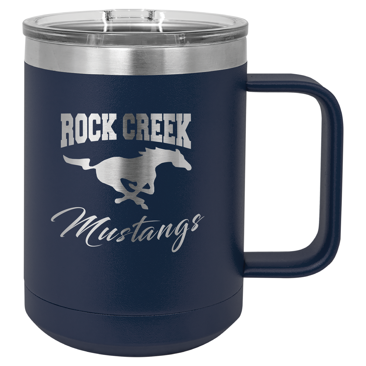 Rock Creek Mustangs Tumbler - Click for all color/size options