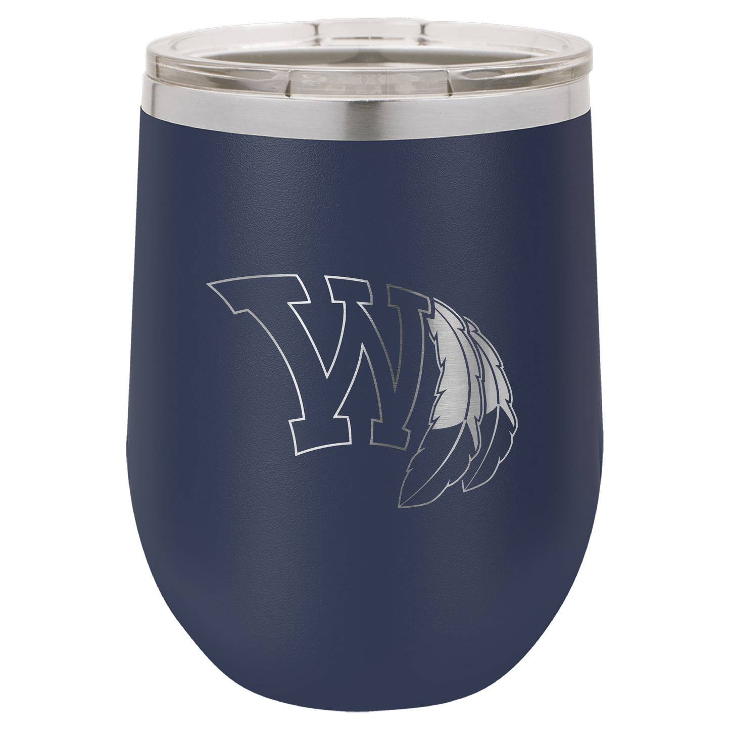 Wamego with Feathers Tumbler - Click for all color/size options