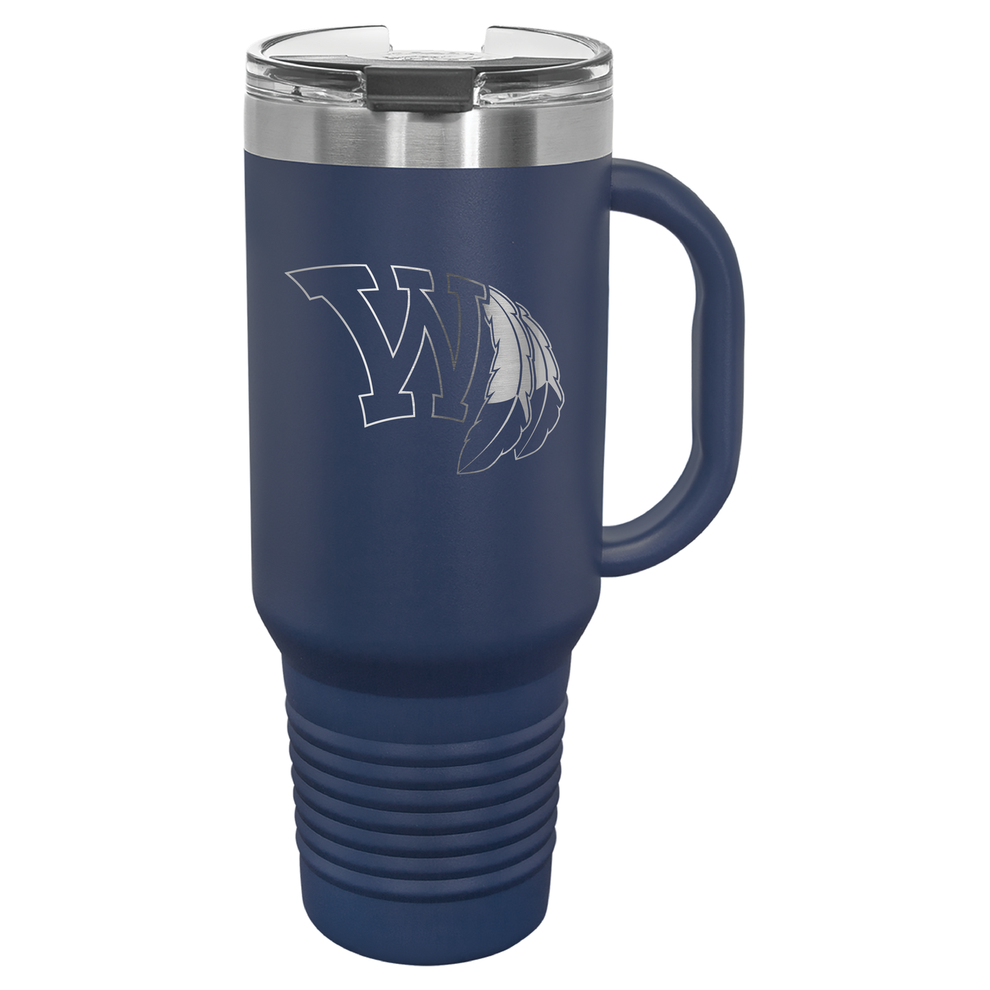 Wamego with Feathers Tumbler - Click for all color/size options
