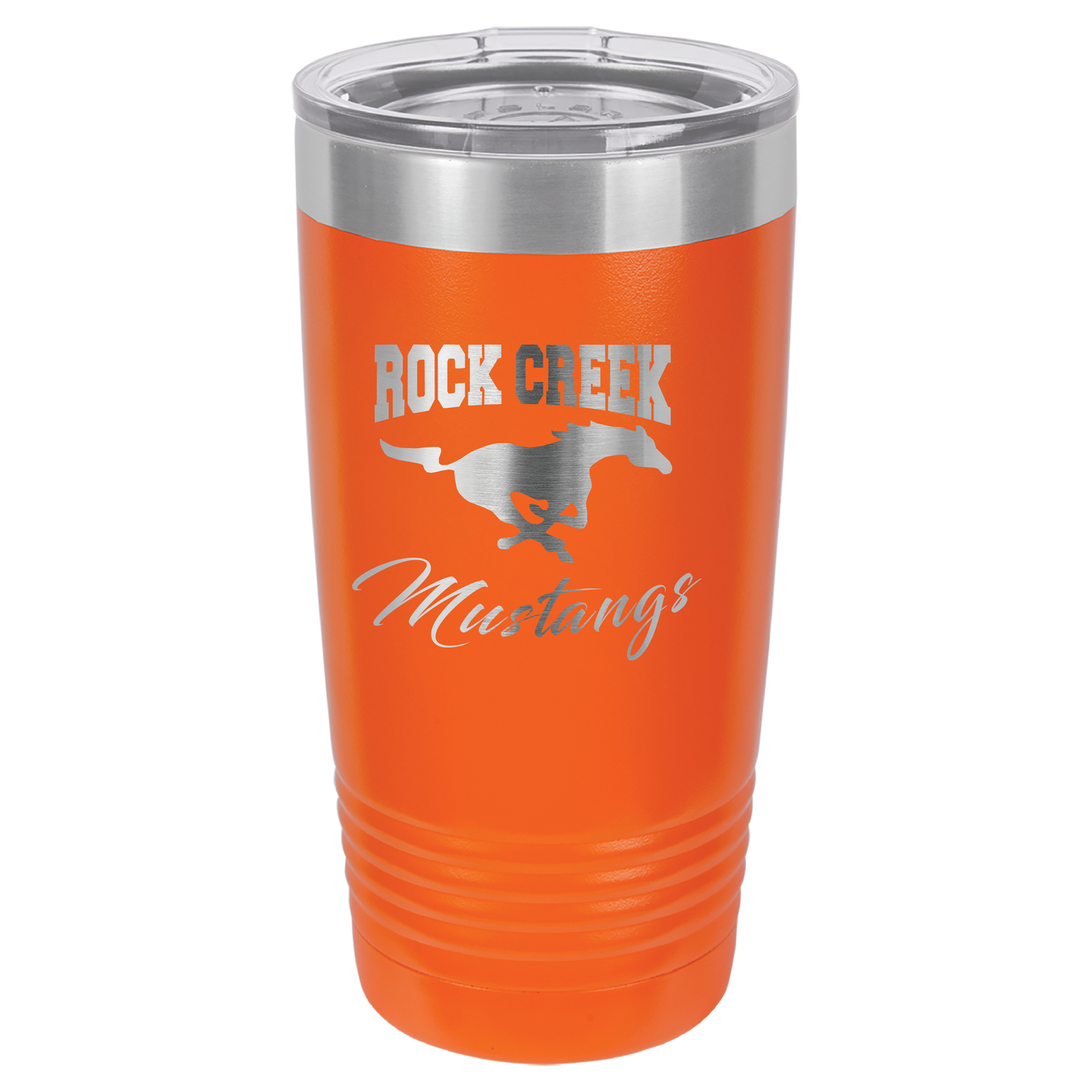 Rock Creek Mustangs Tumbler - Click for all color/size options