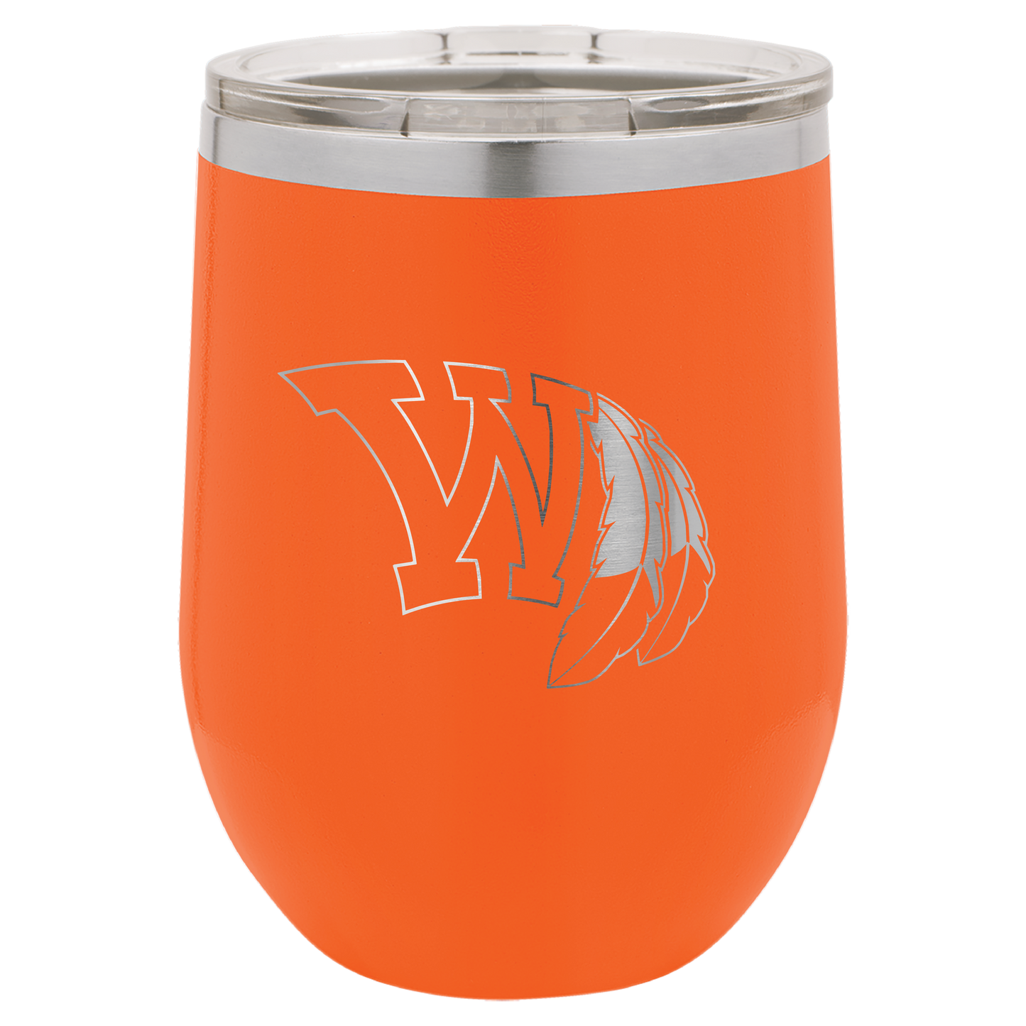 Wamego with Feathers Tumbler - Click for all color/size options