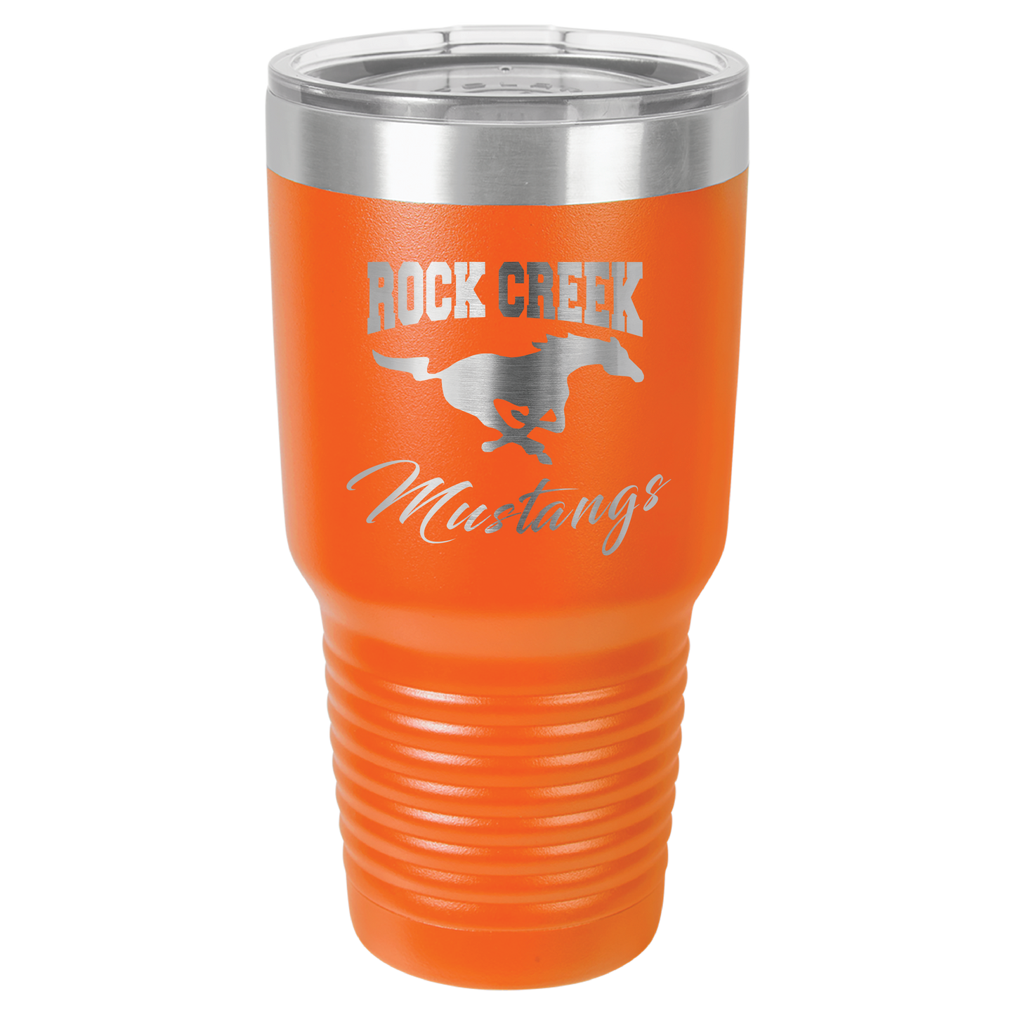 Rock Creek Mustangs Tumbler - Click for all color/size options