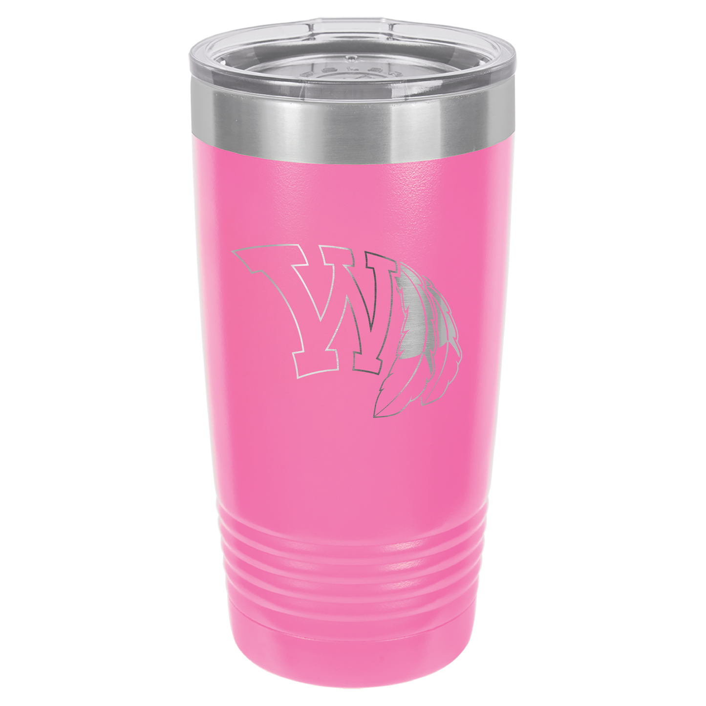 Wamego with Feathers Tumbler - Click for all color/size options