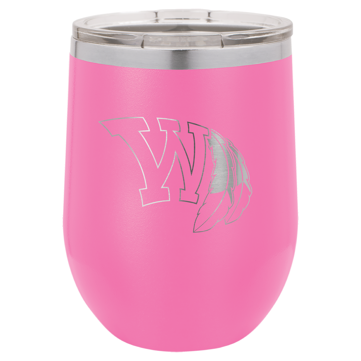 Wamego with Feathers Tumbler - Click for all color/size options
