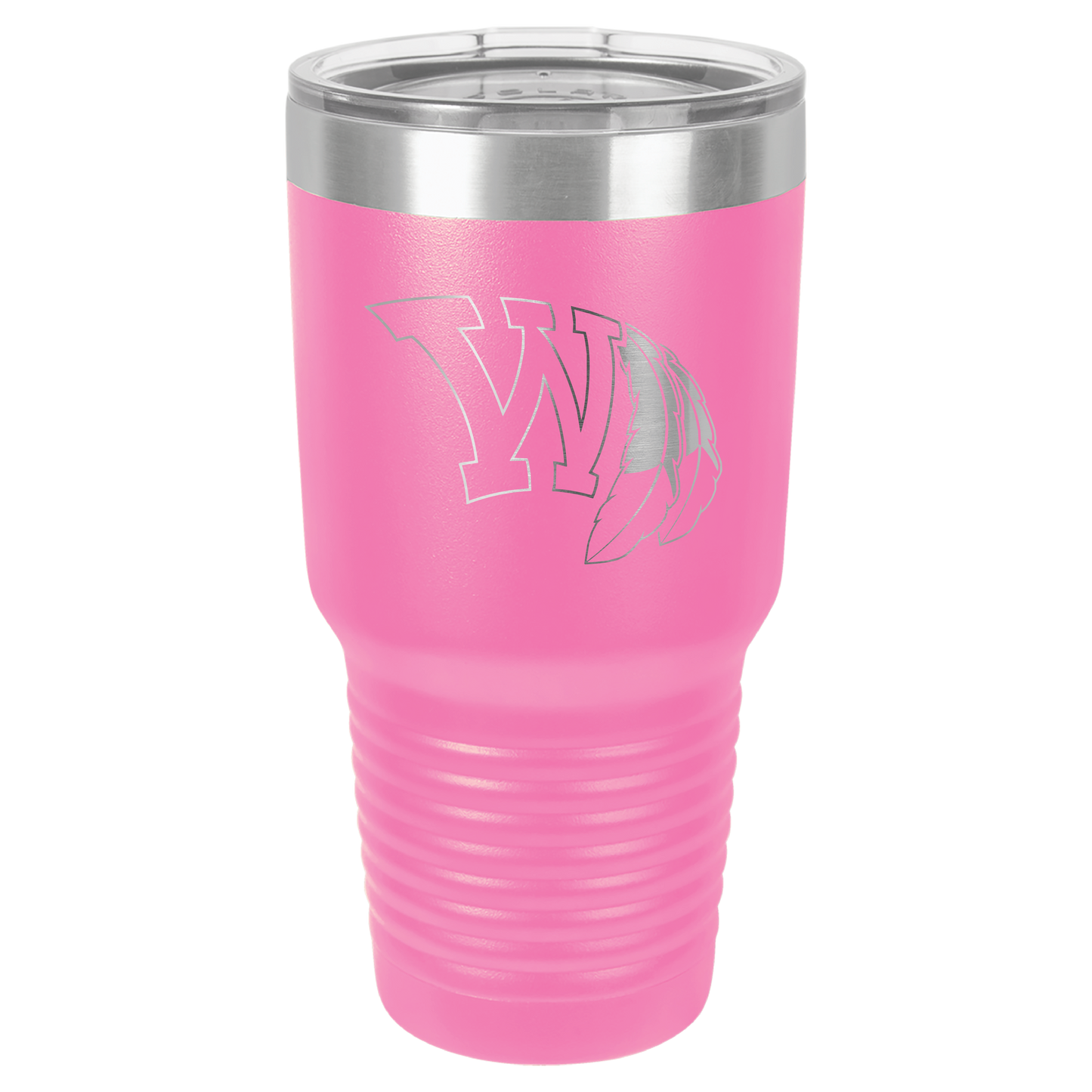Wamego with Feathers Tumbler - Click for all color/size options