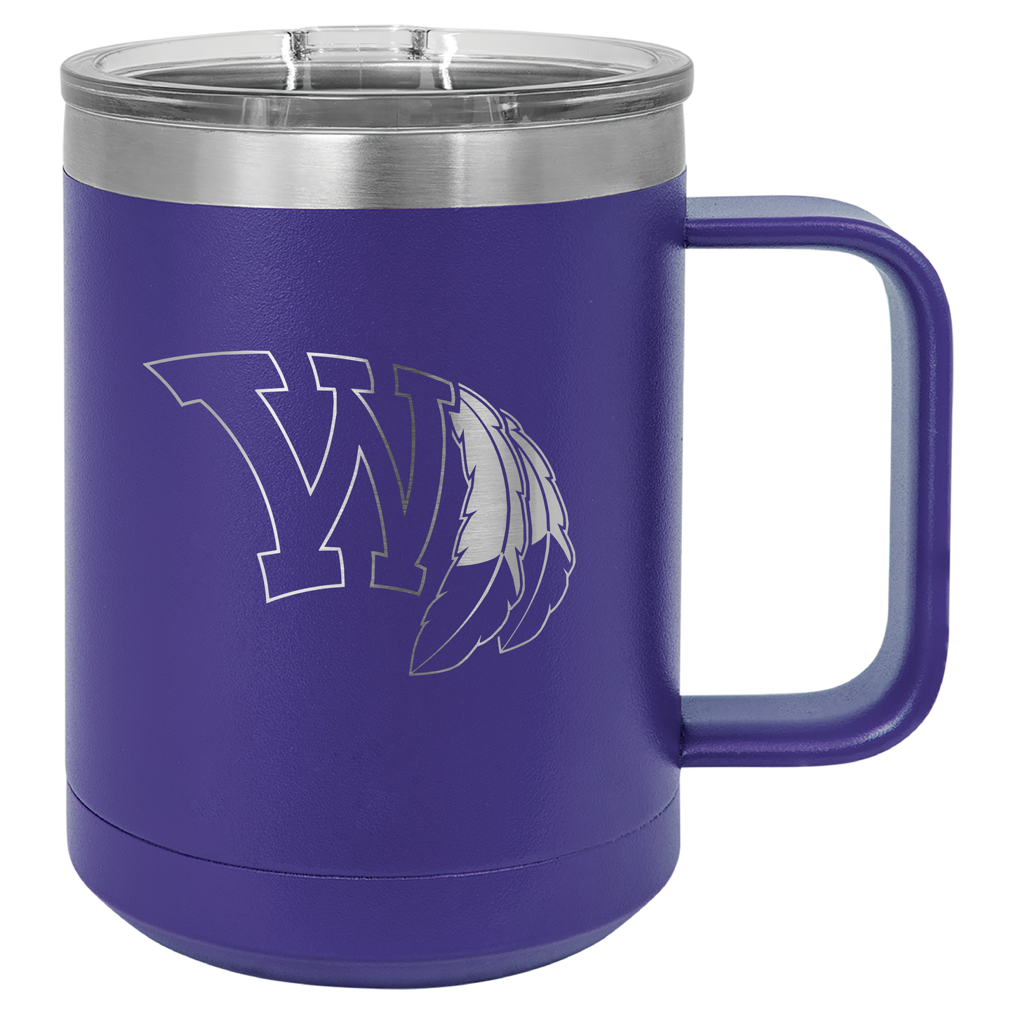 Wamego with Feathers Tumbler - Click for all color/size options