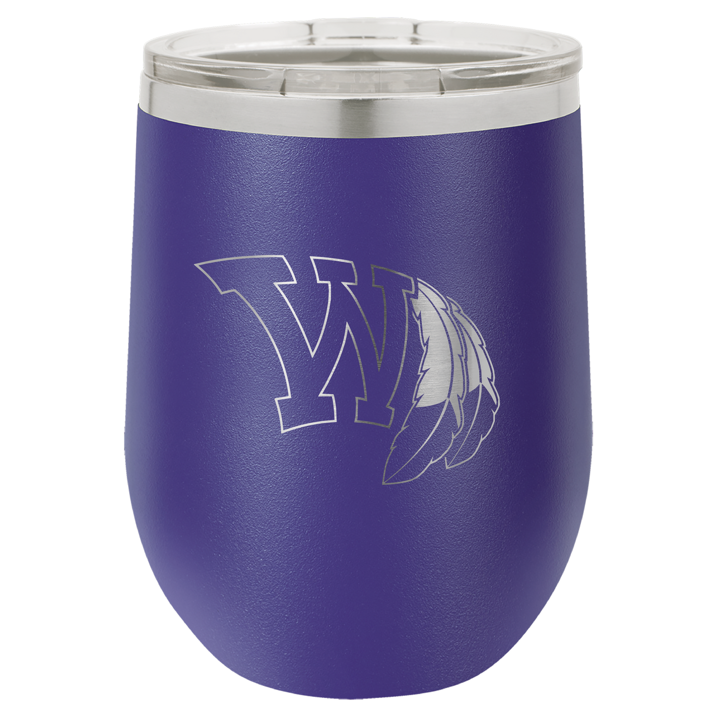Wamego with Feathers Tumbler - Click for all color/size options