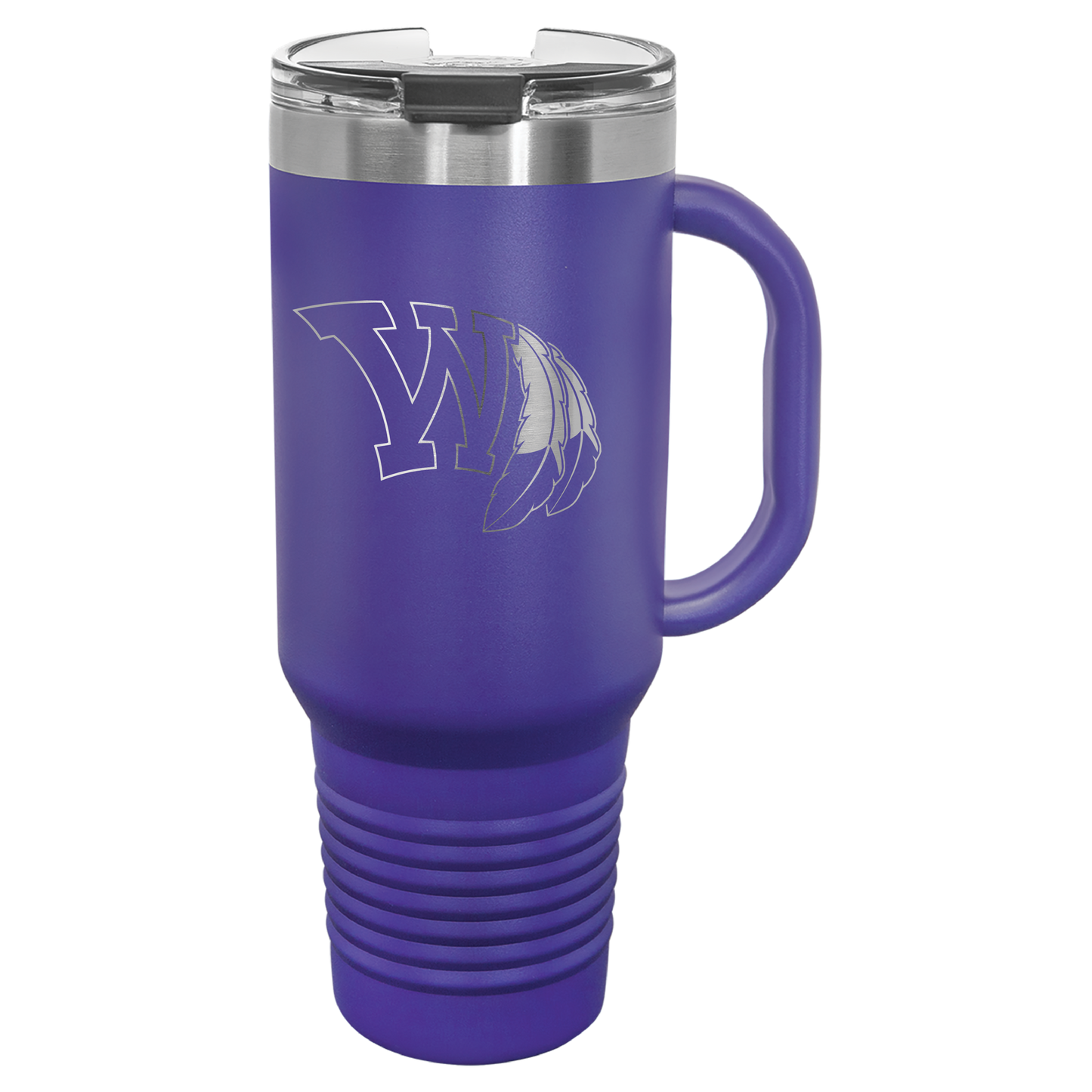 Wamego with Feathers Tumbler - Click for all color/size options