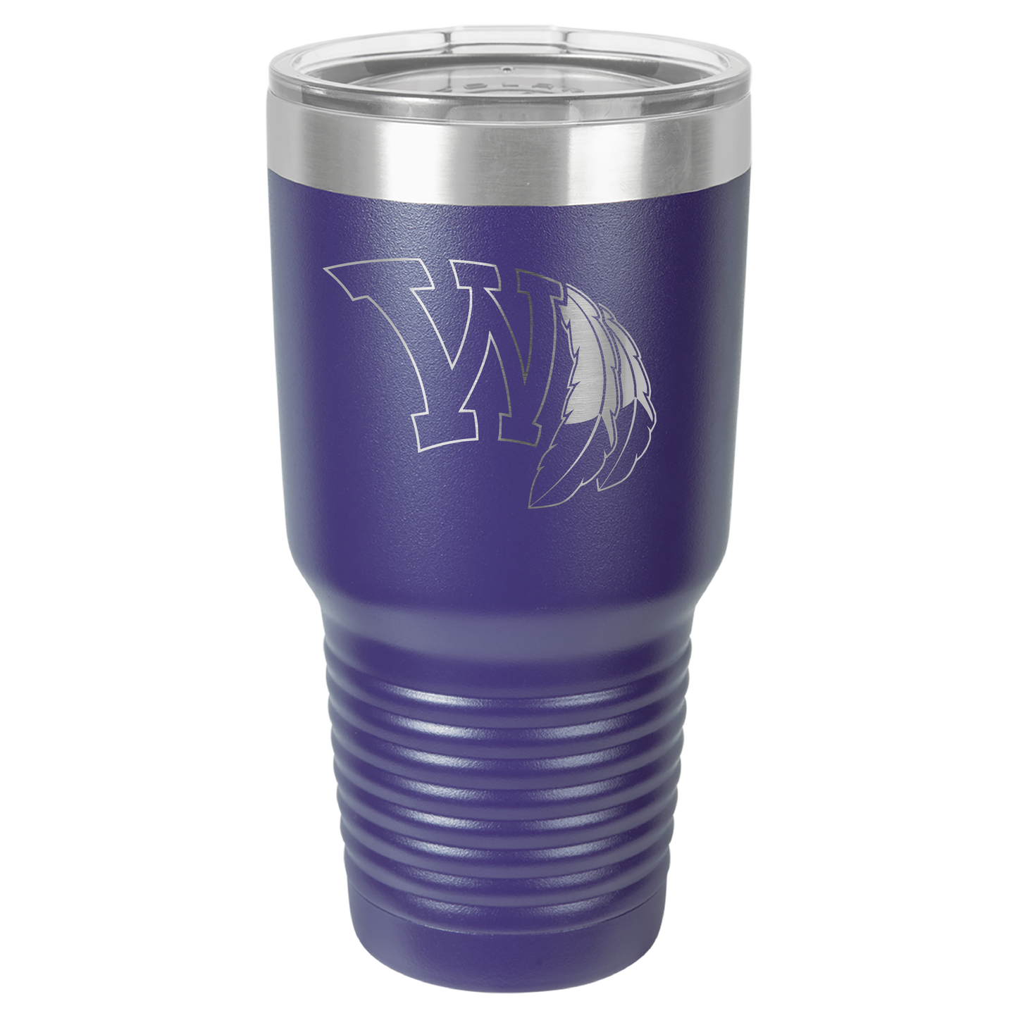 Wamego with Feathers Tumbler - Click for all color/size options