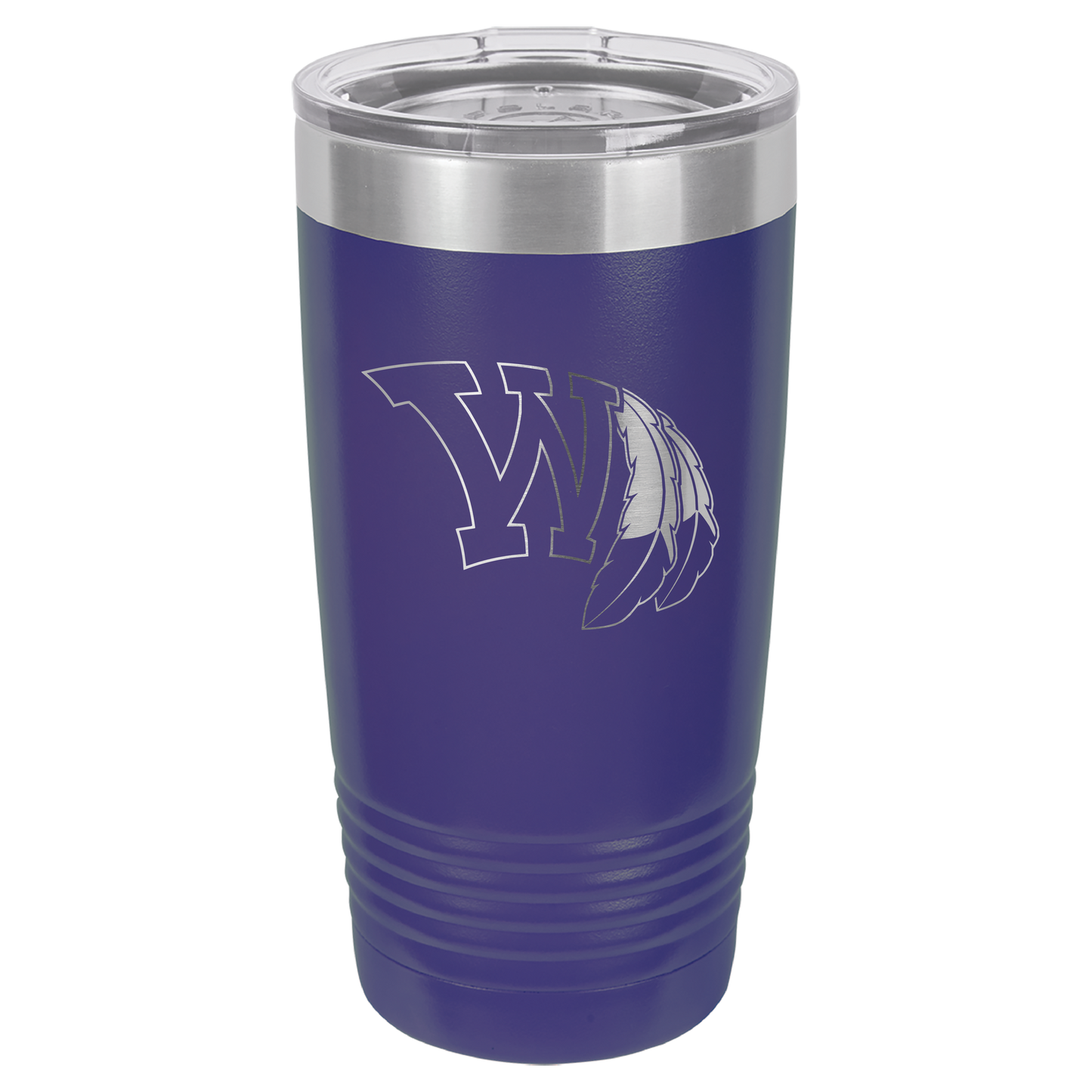 Wamego with Feathers Tumbler - Click for all color/size options