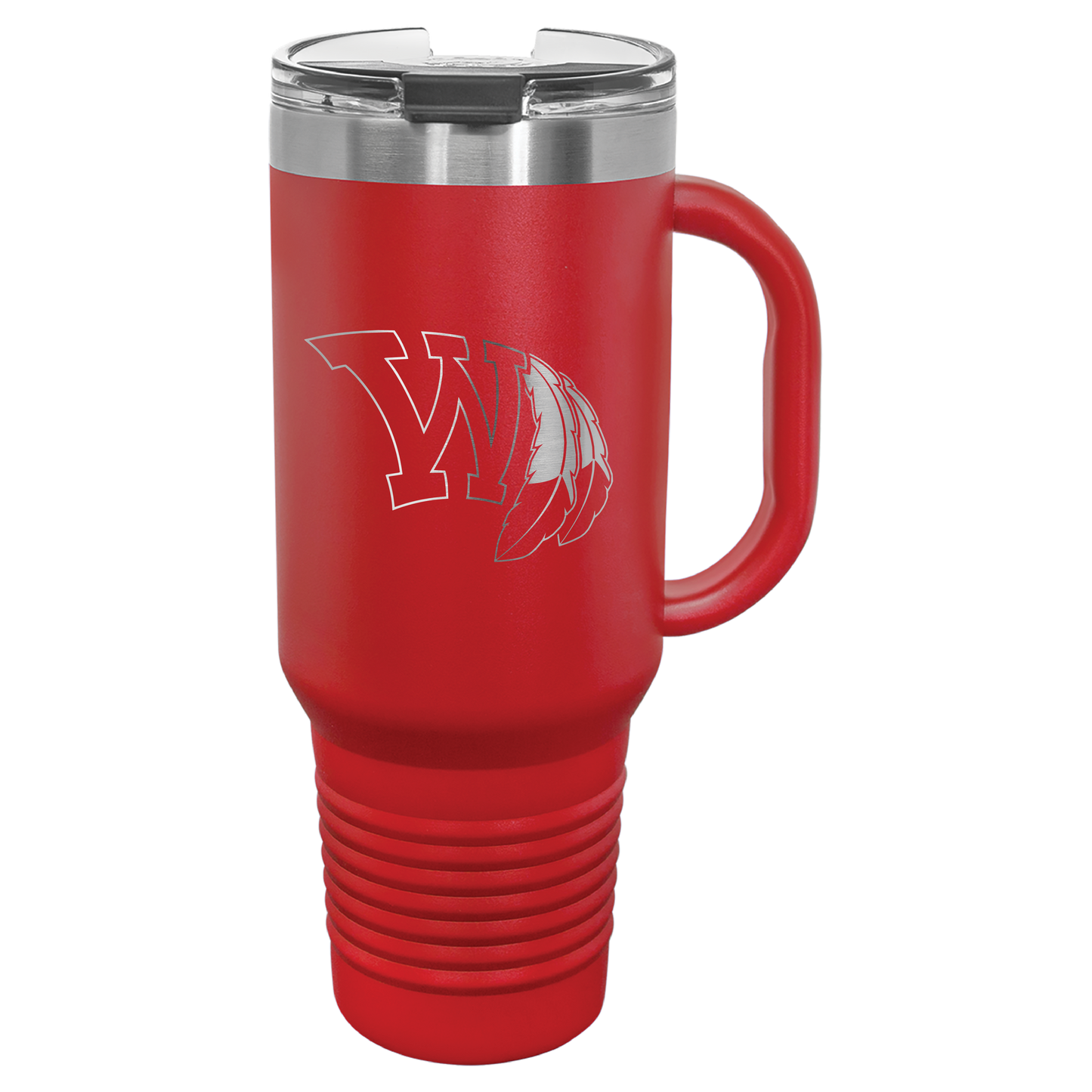 Wamego with Feathers Tumbler - Click for all color/size options