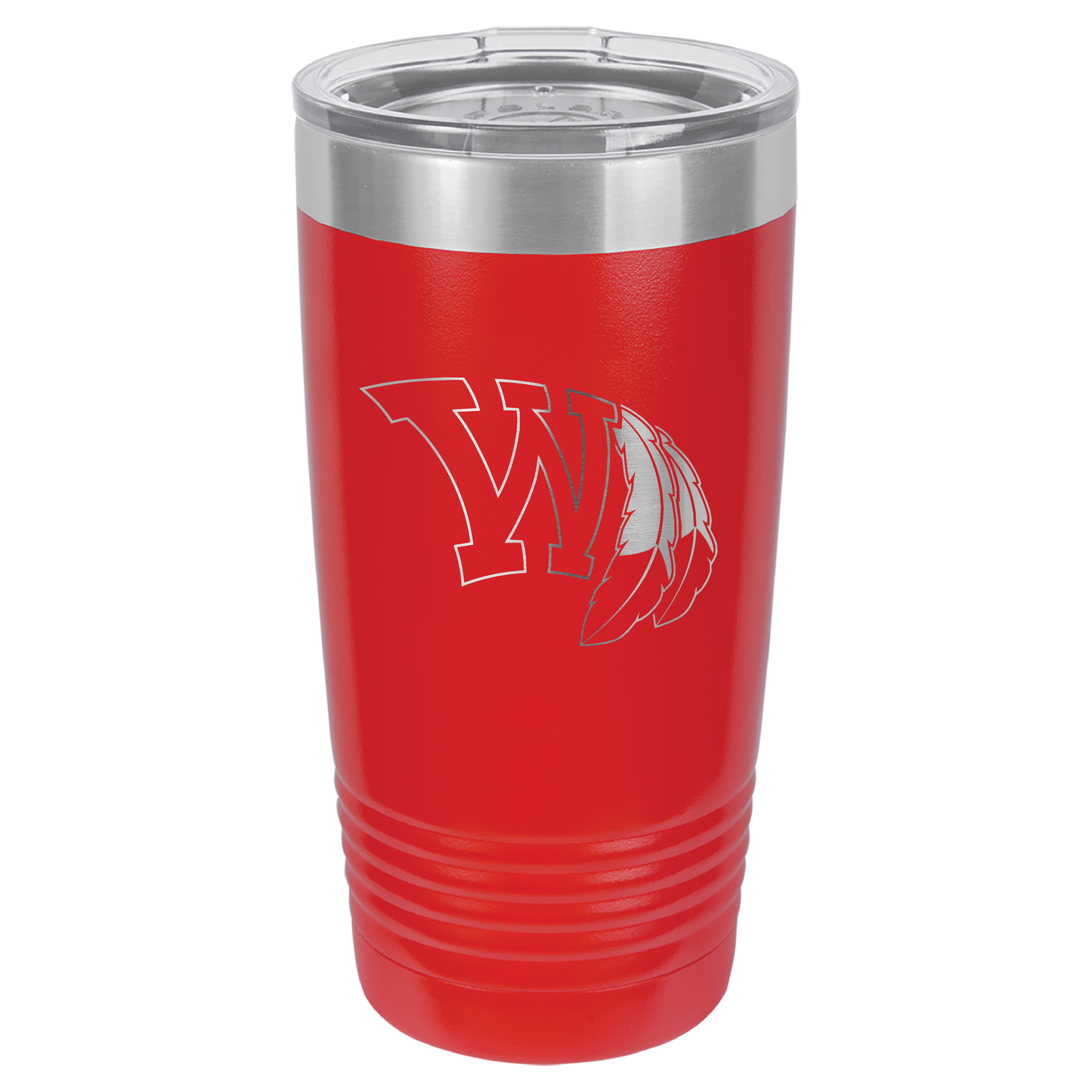 Wamego with Feathers Tumbler - Click for all color/size options