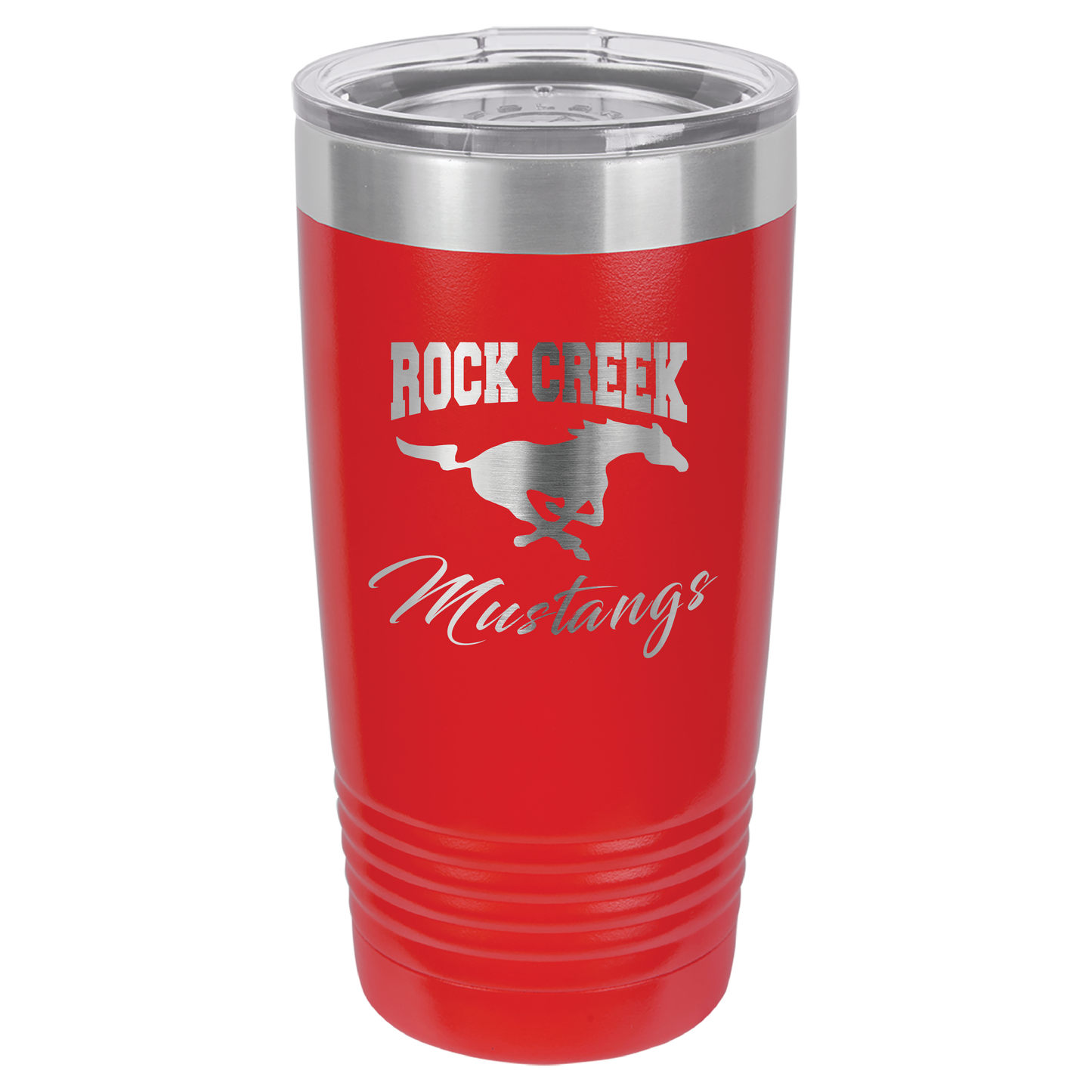 Rock Creek Mustangs Tumbler - Click for all color/size options