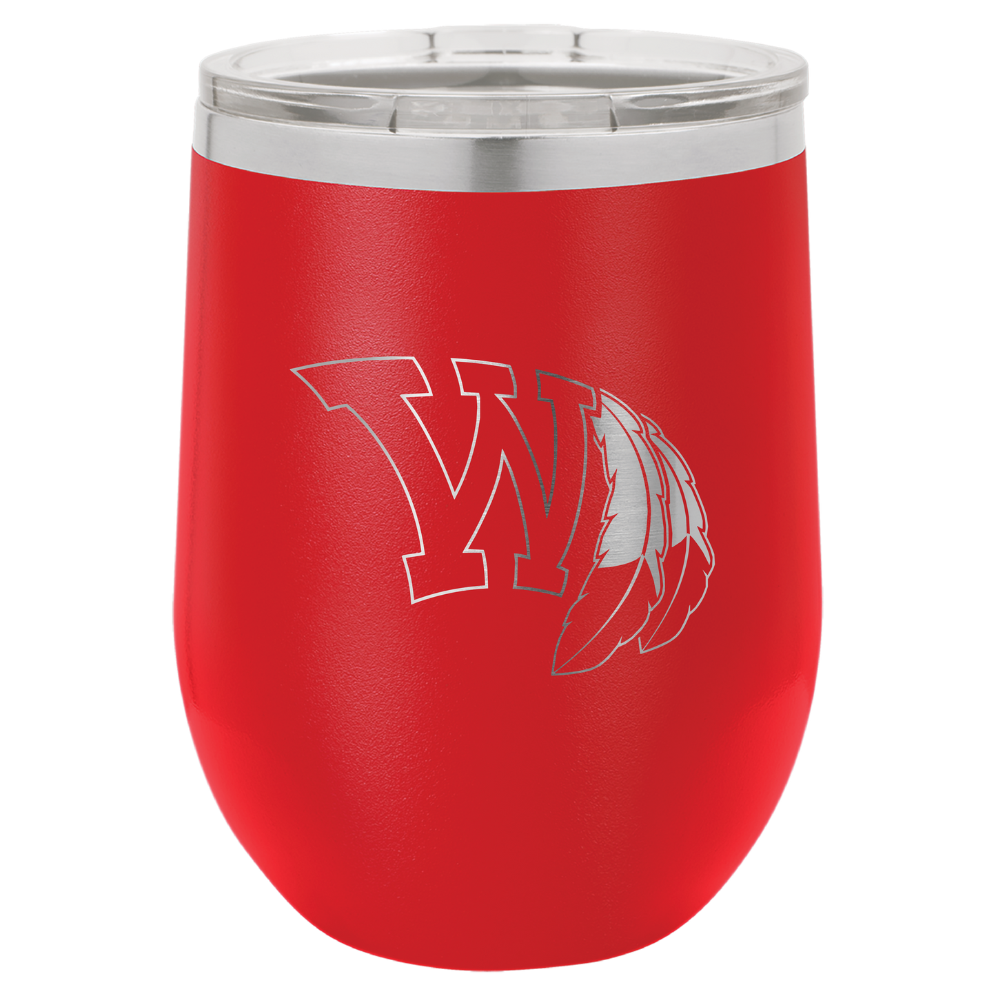 Wamego with Feathers Tumbler - Click for all color/size options