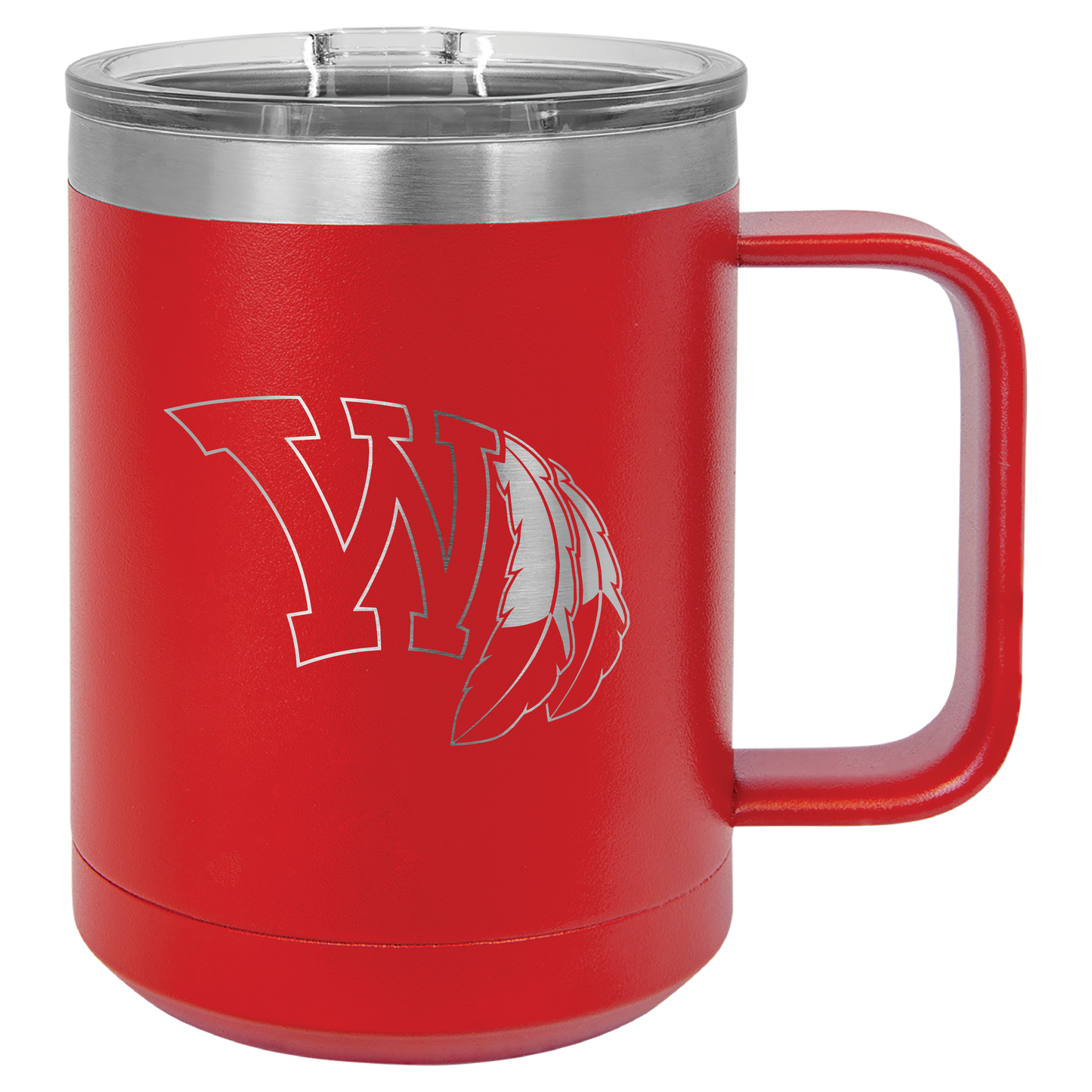 Wamego with Feathers Tumbler - Click for all color/size options