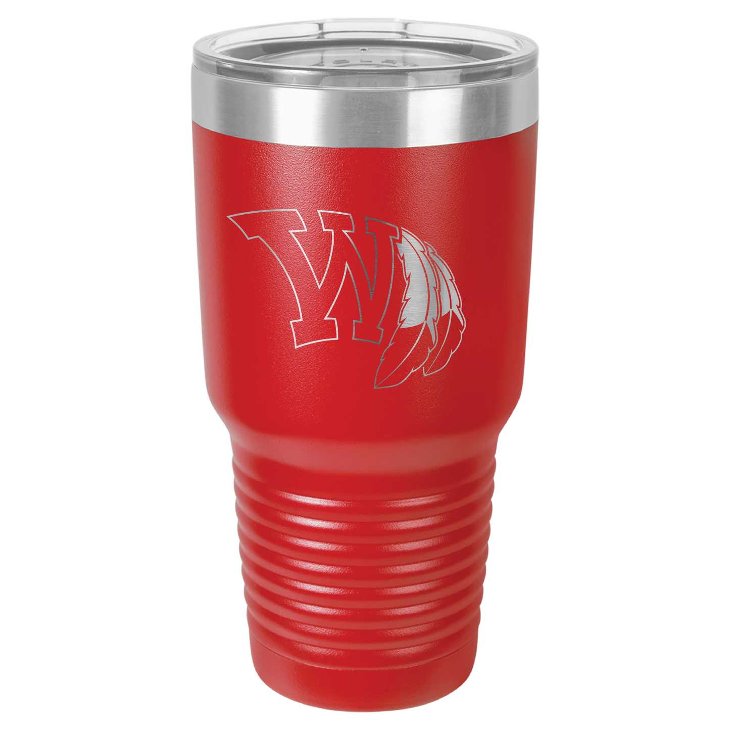 Wamego with Feathers Tumbler - Click for all color/size options