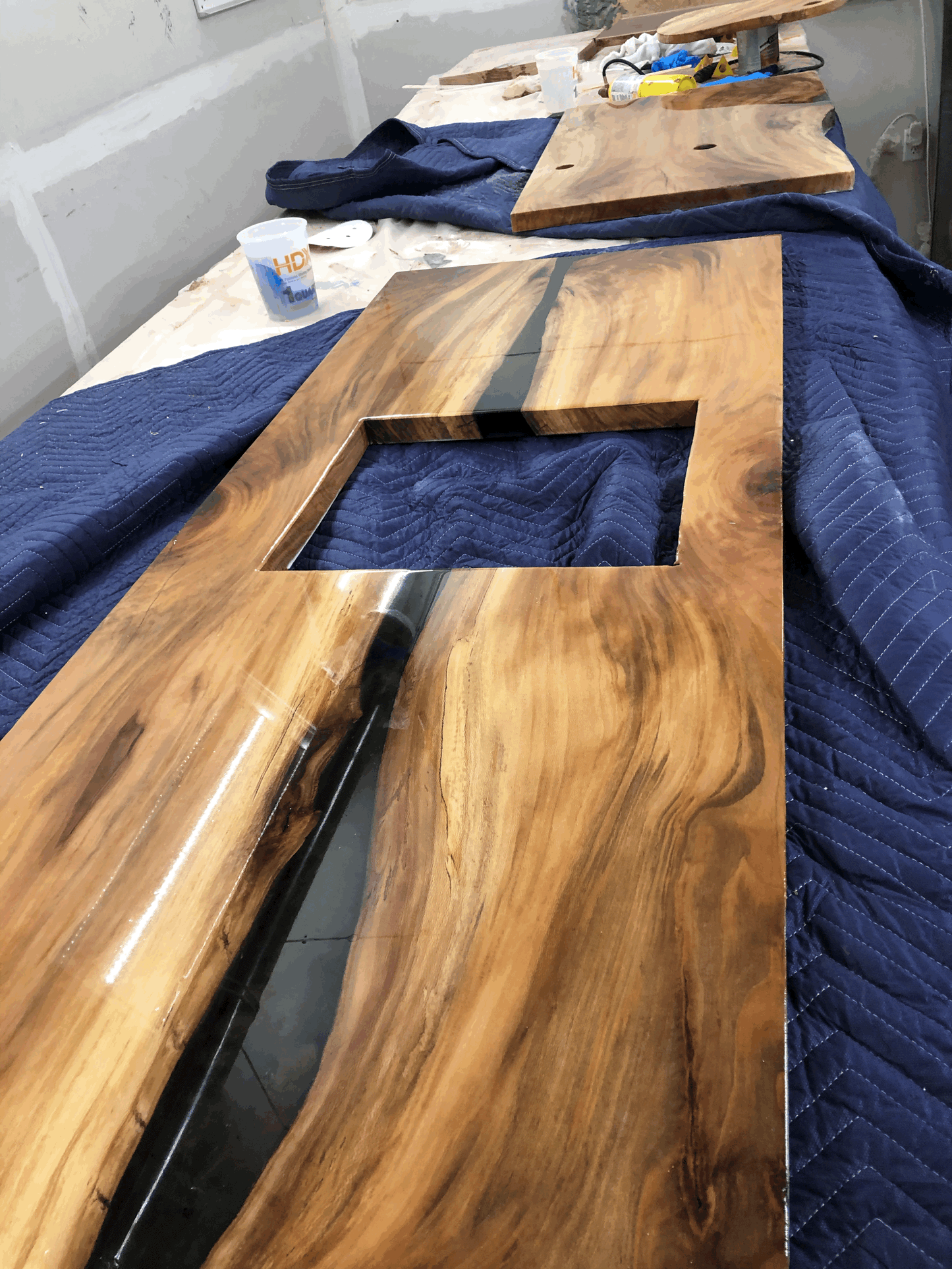 Live Edge vanity top
