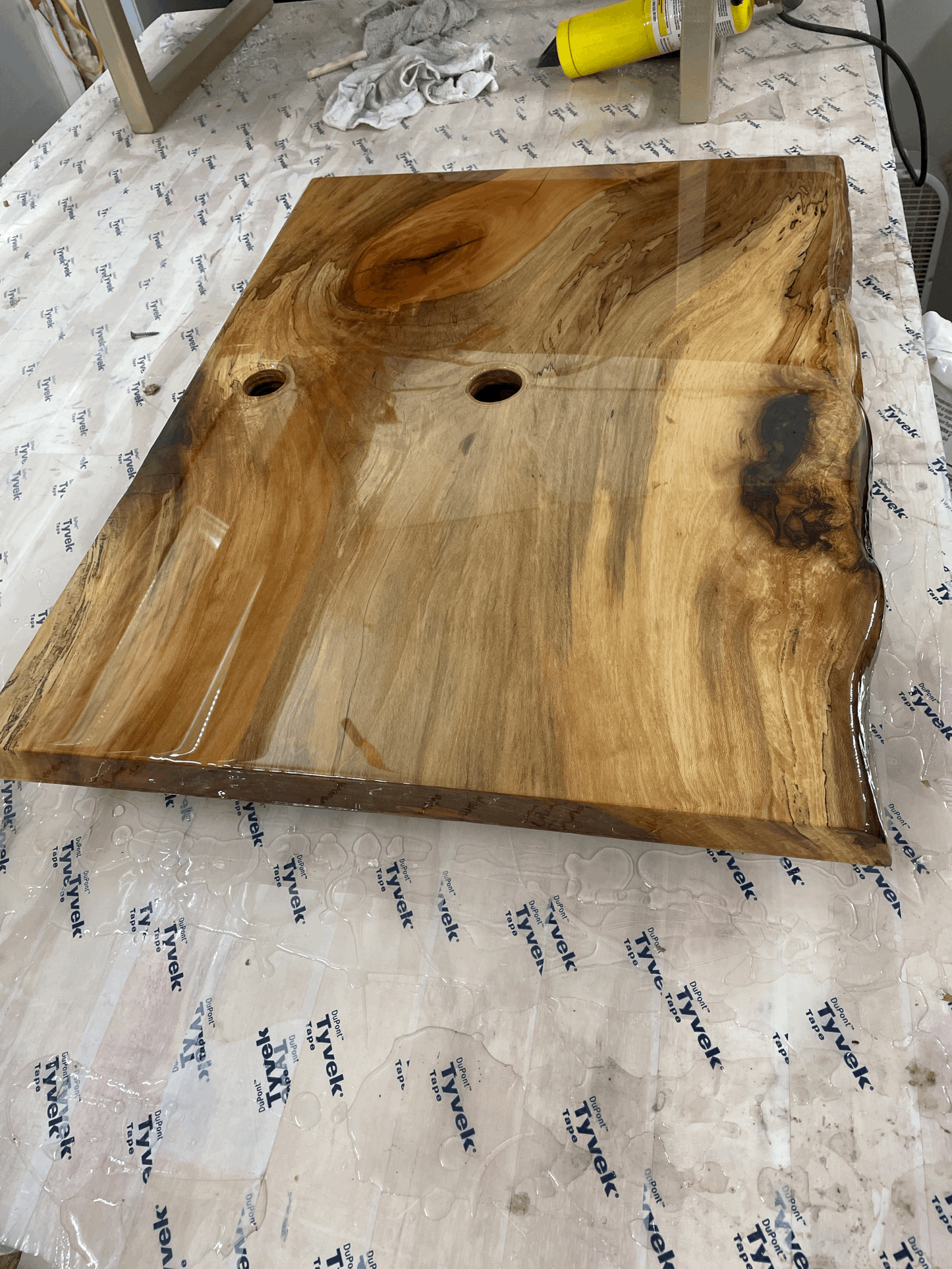 Live Edge vanity top