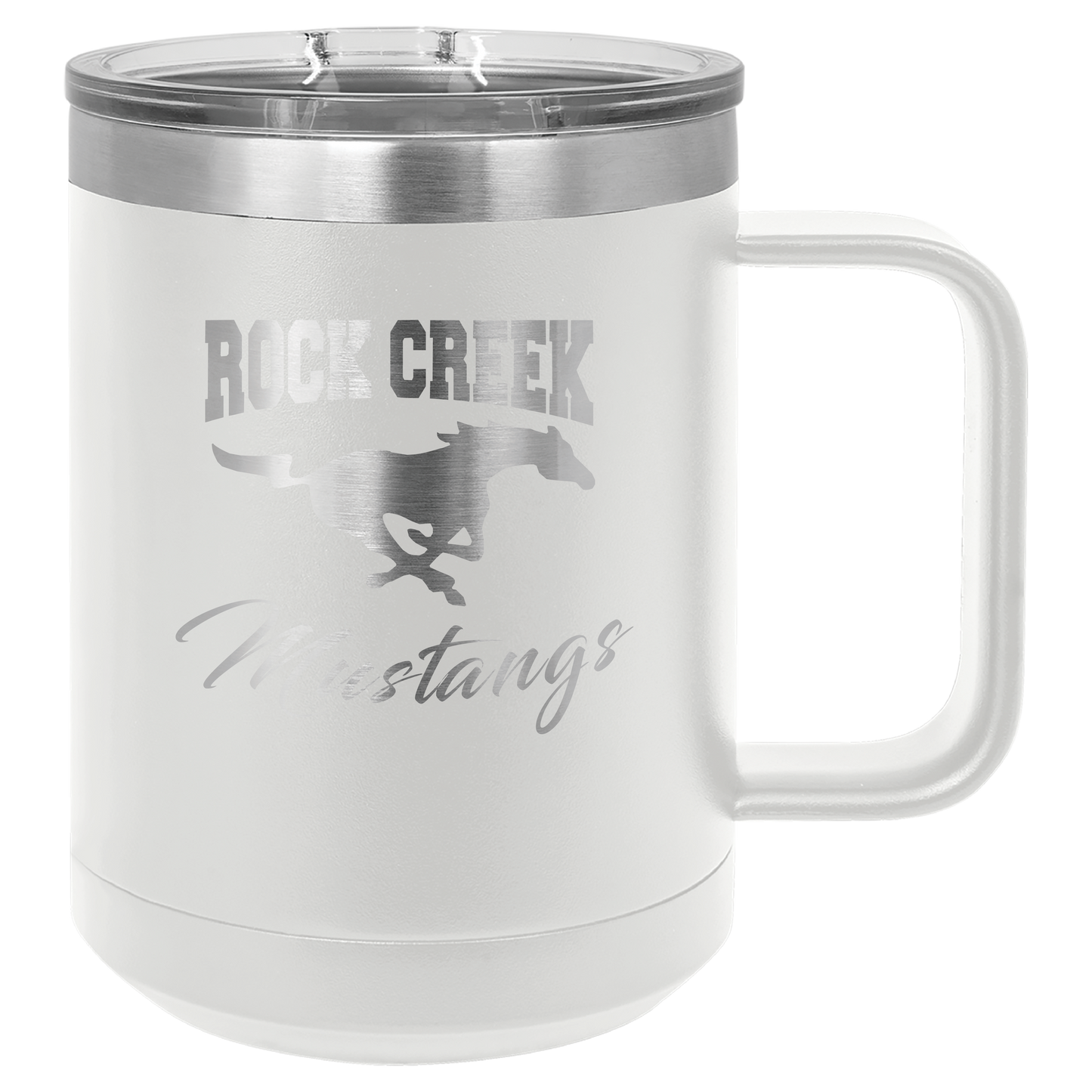 Rock Creek Mustangs Tumbler - Click for all color/size options