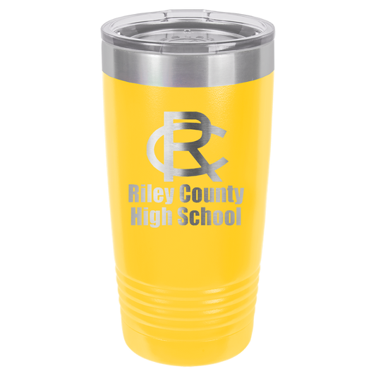 Riley County High School Tumbler - Click for all color/size options