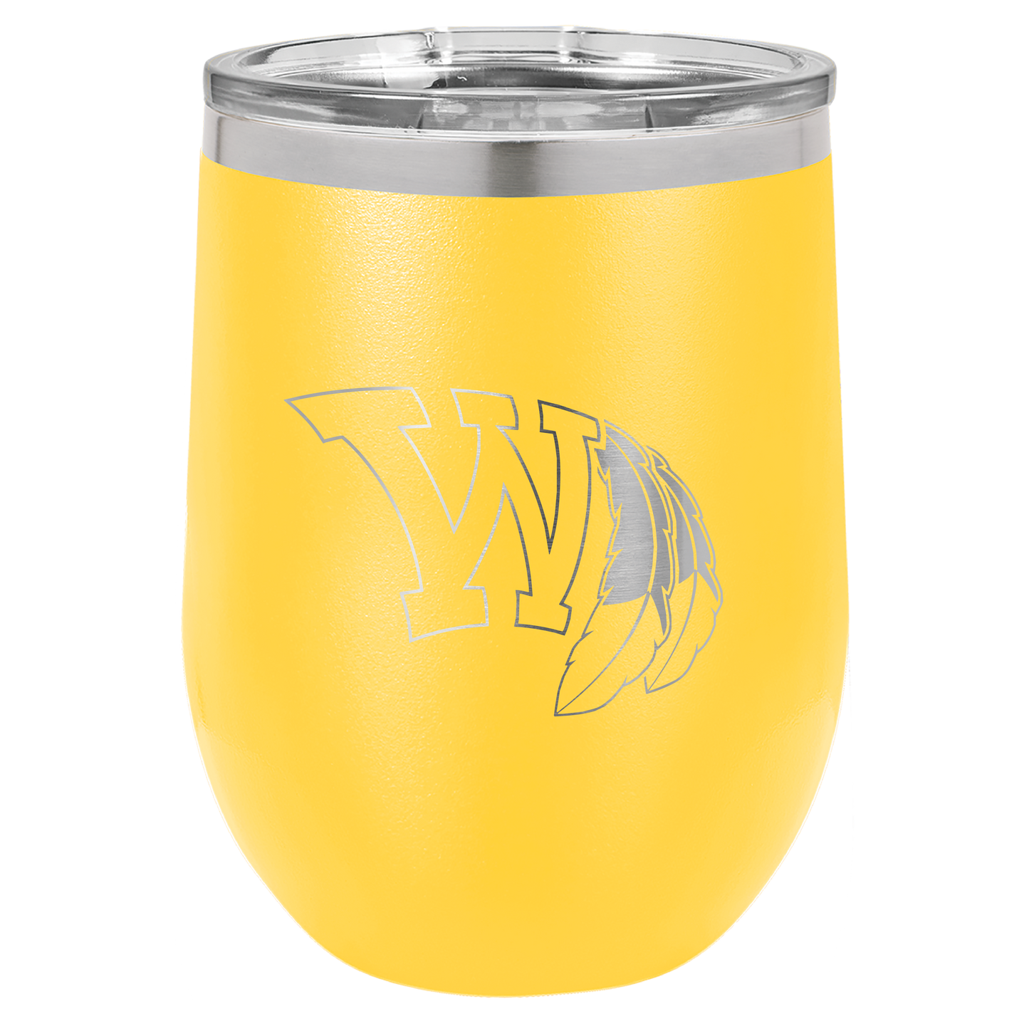 Wamego with Feathers Tumbler - Click for all color/size options