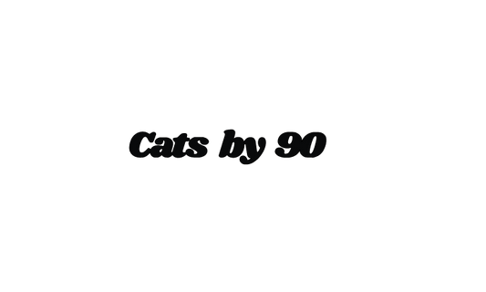 Cats by 90 metal sign