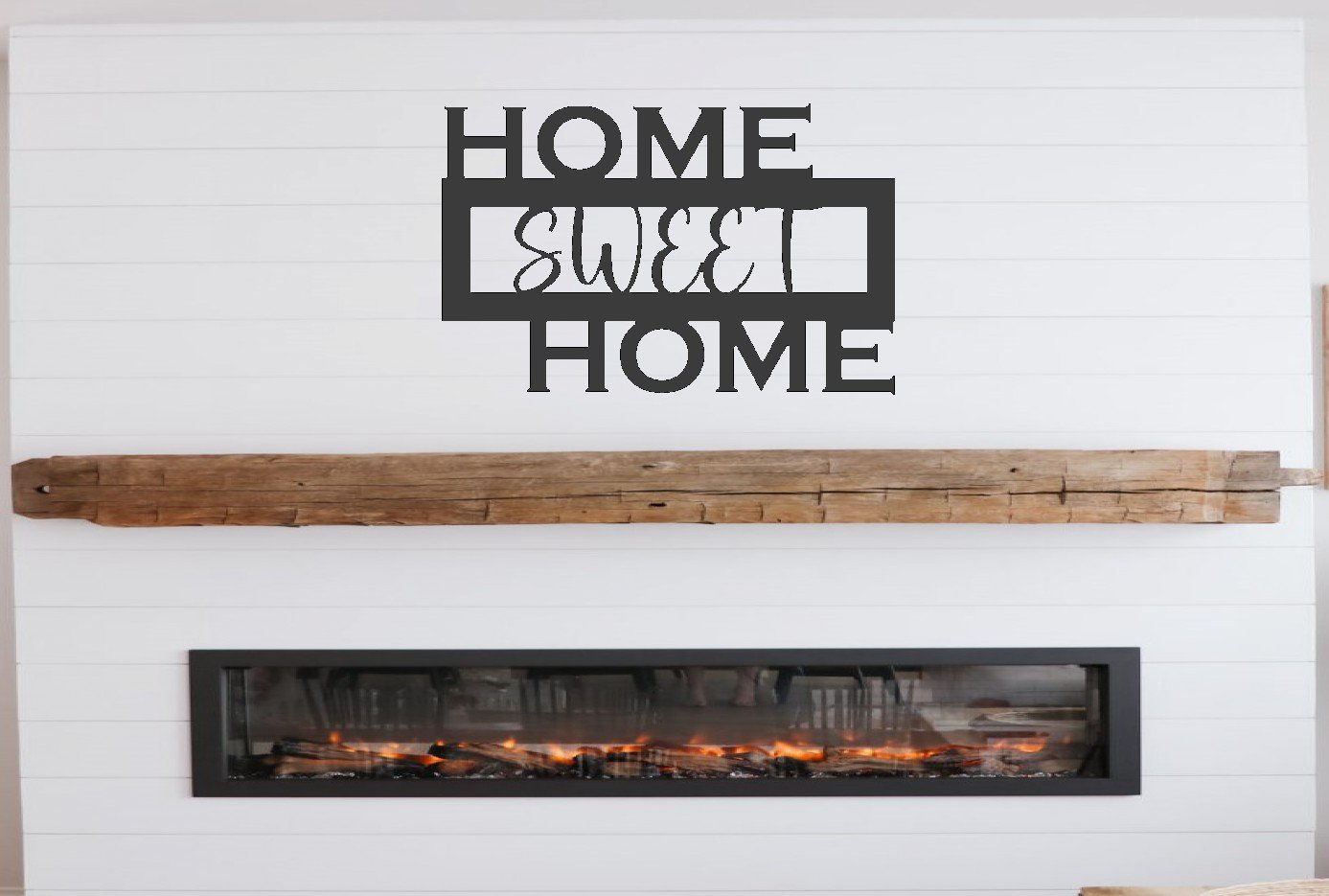 Home Sweet Home Metal Sign