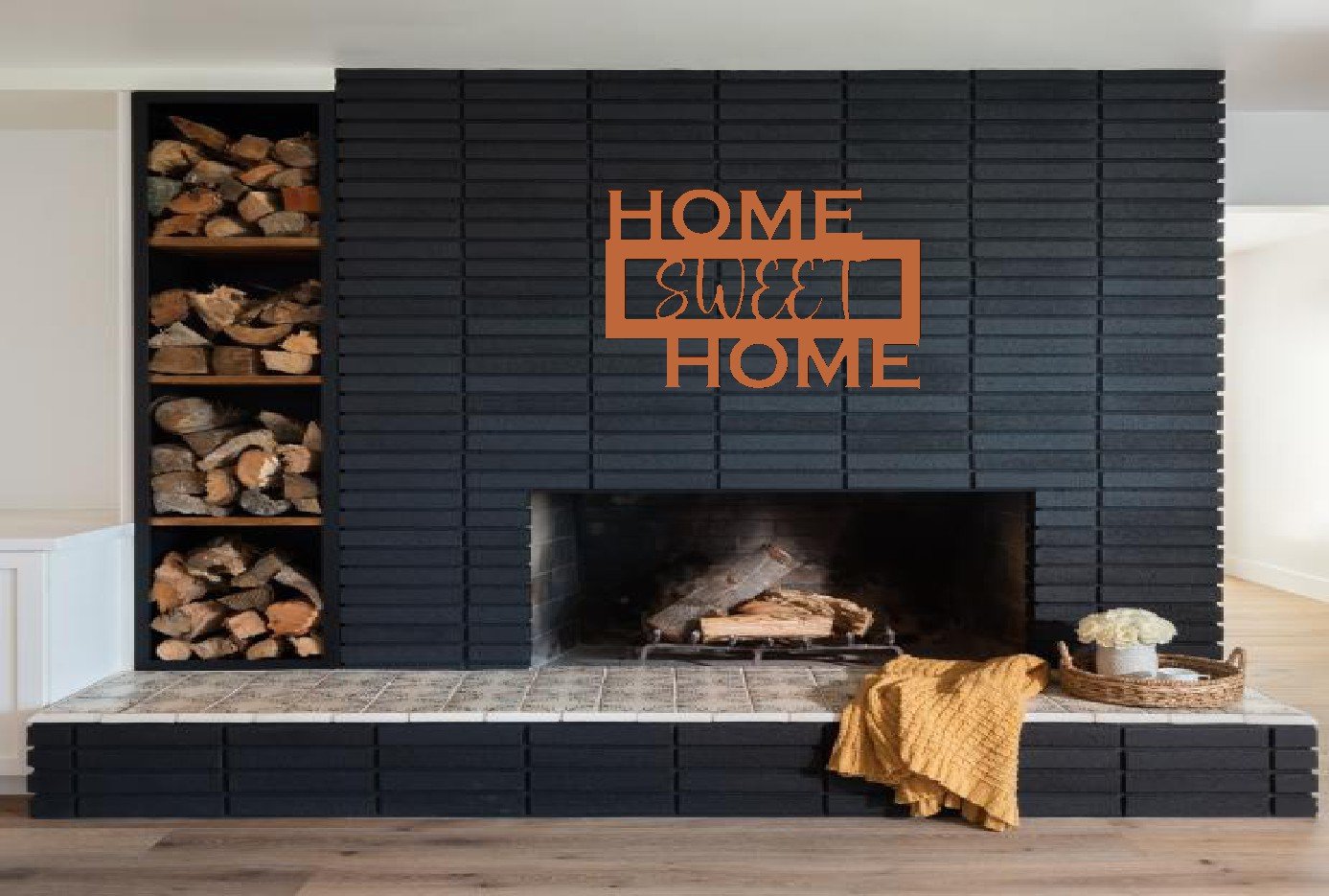 Home Sweet Home Metal Sign